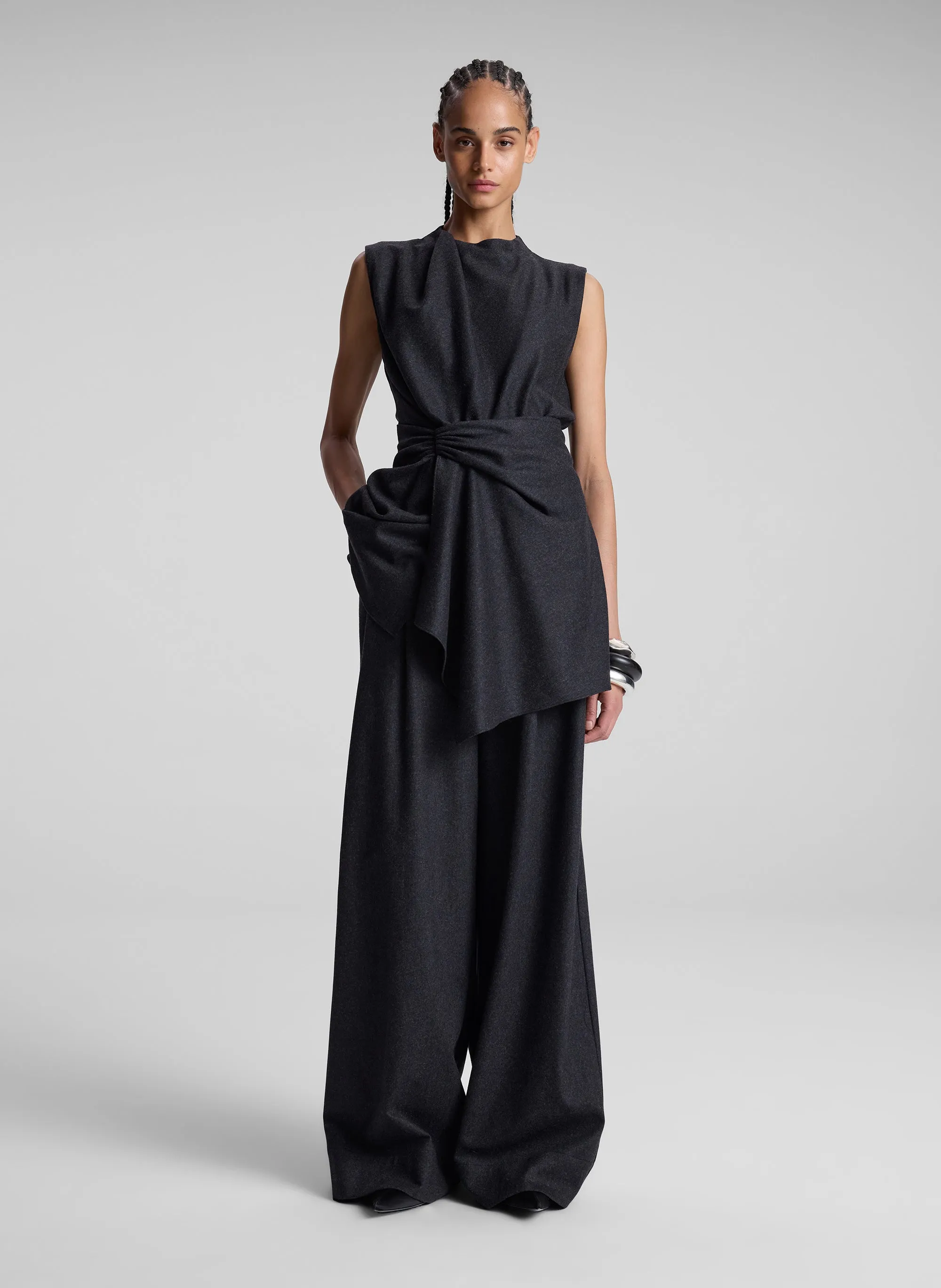 Dion Wool Cashmere Mini Dress sold by A.L.C.