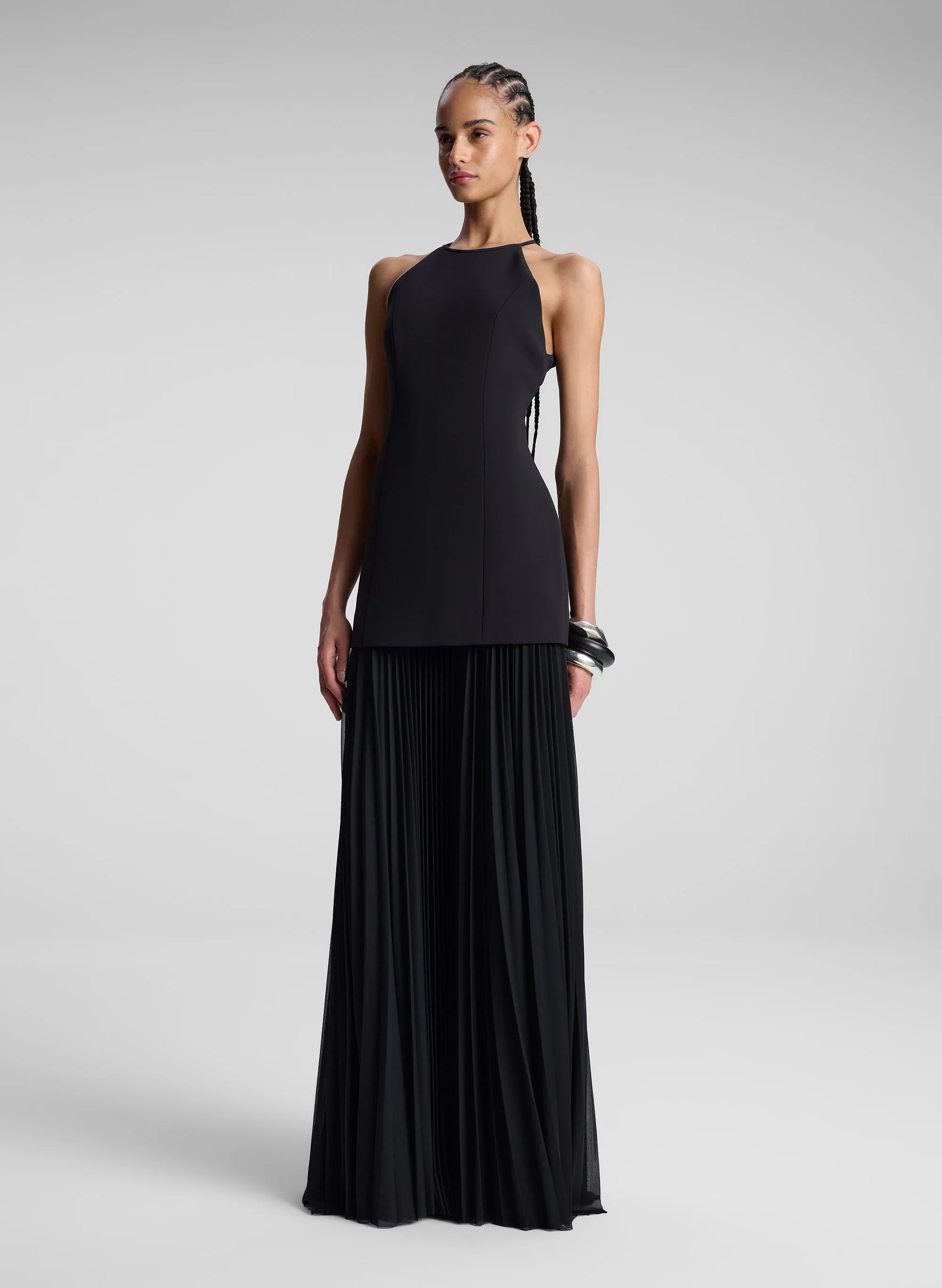 Lana Pleated Maxi Dress sold by A.L.C. product image thumbnail 4