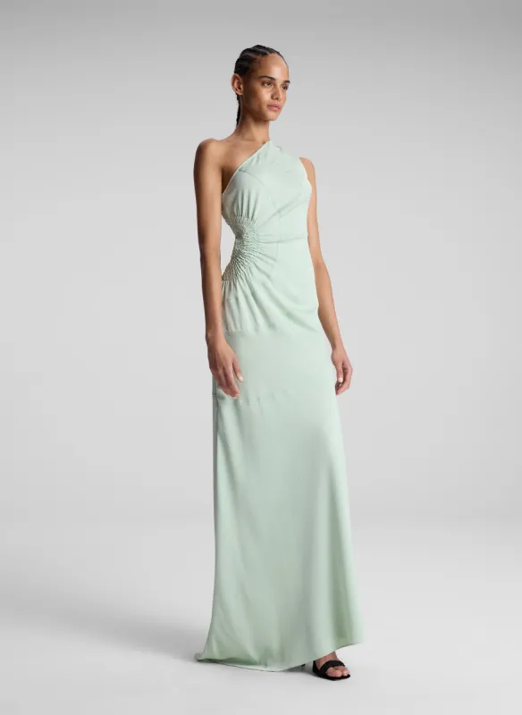 Paige One Shoulder Maxi Dress made by A.L.C.