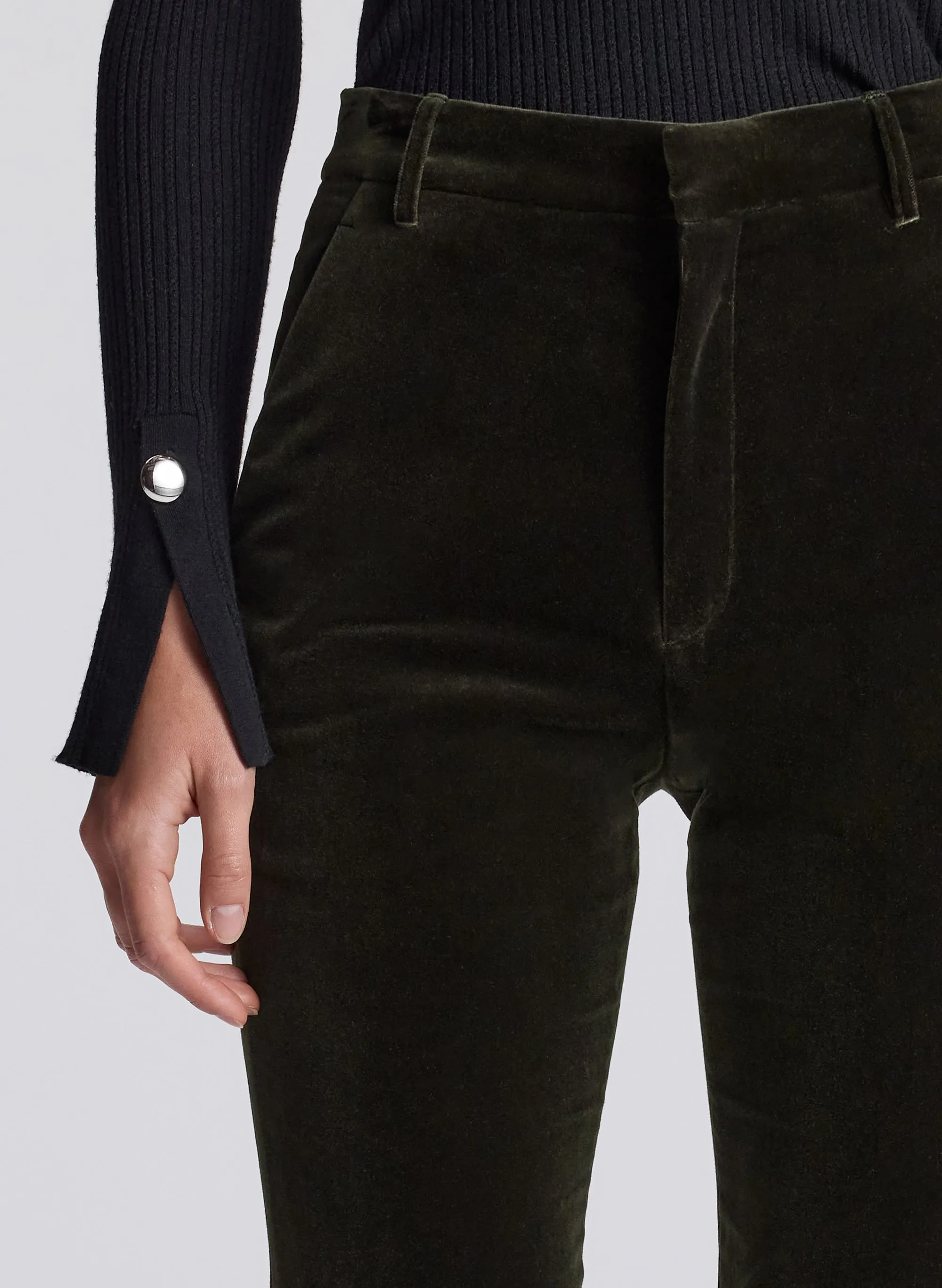 Sadie Velvet Pant sold by A.L.C. product image thumbnail 2