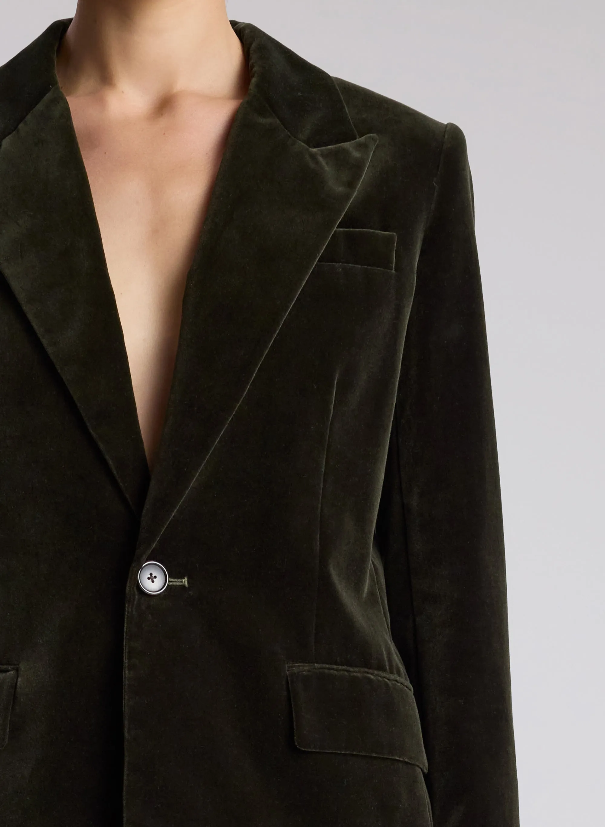 Ben Velvet Tailored Jacket sold by A.L.C. product image thumbnail 2