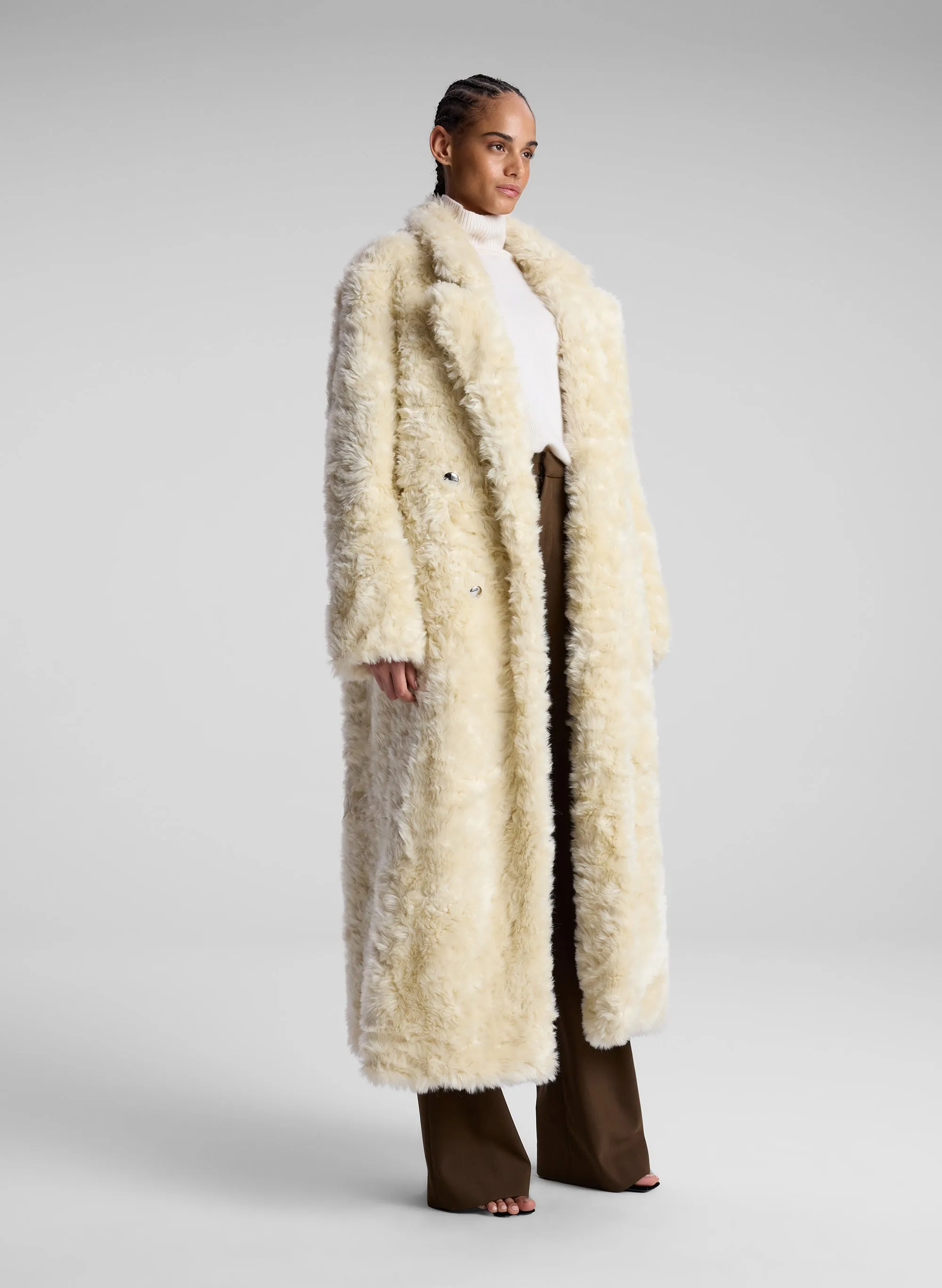 Franklin Faux Fur Coat sold by A.L.C. product image thumbnail 3