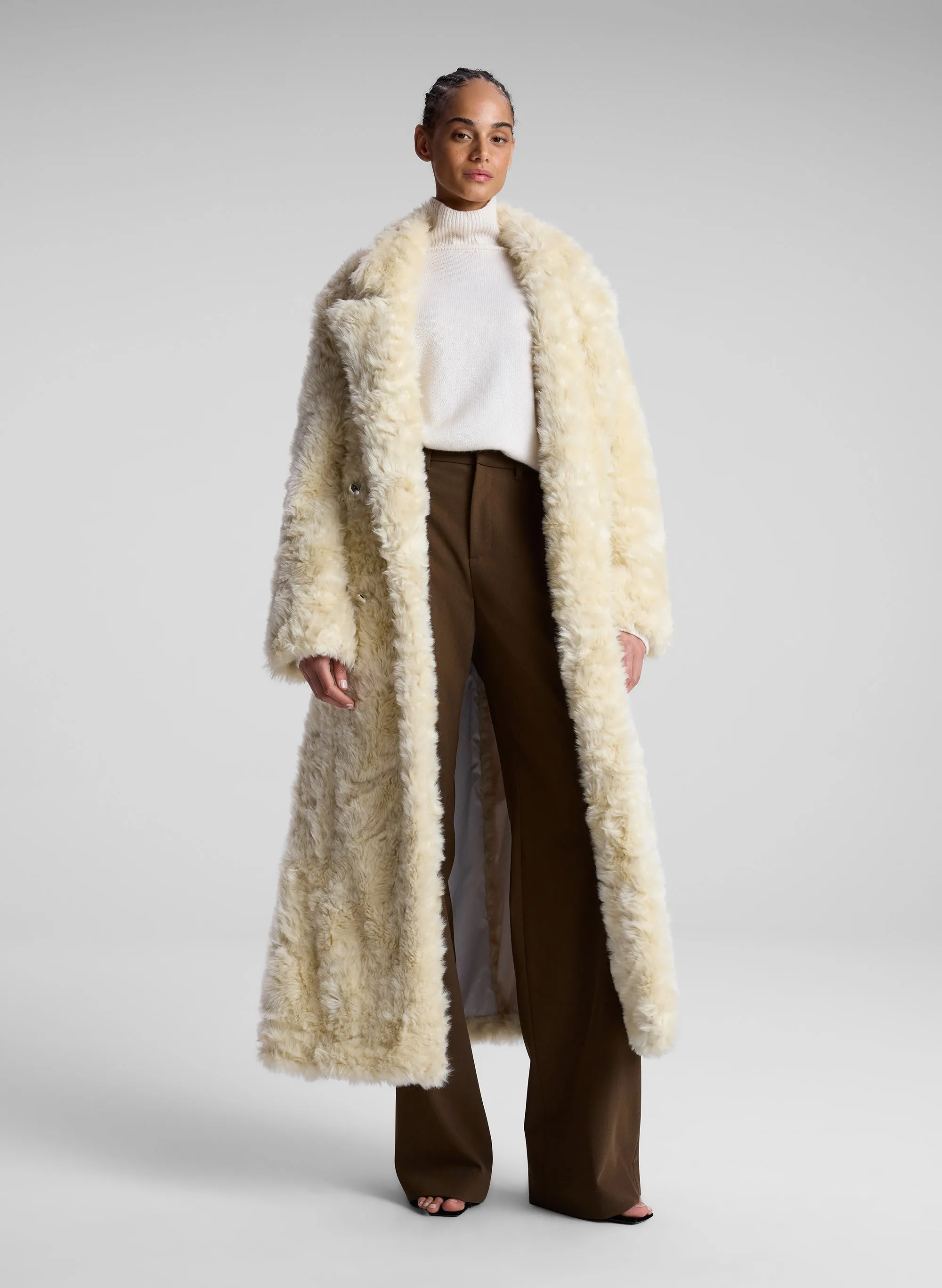 Franklin Faux Fur Coat sold by A.L.C.