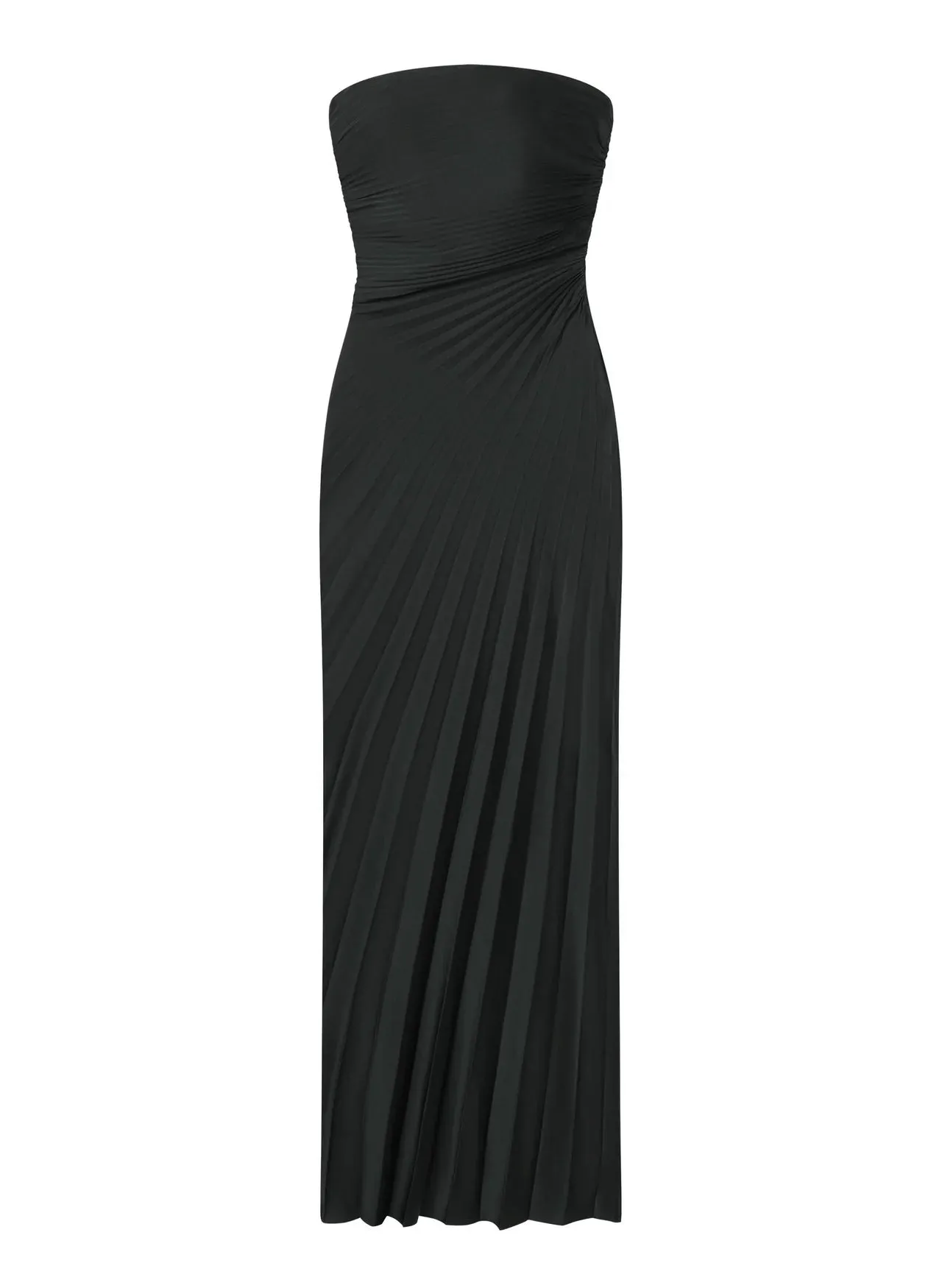 Bianca Strapless Pleated Maxi Dress sold by A.L.C. product image thumbnail 4