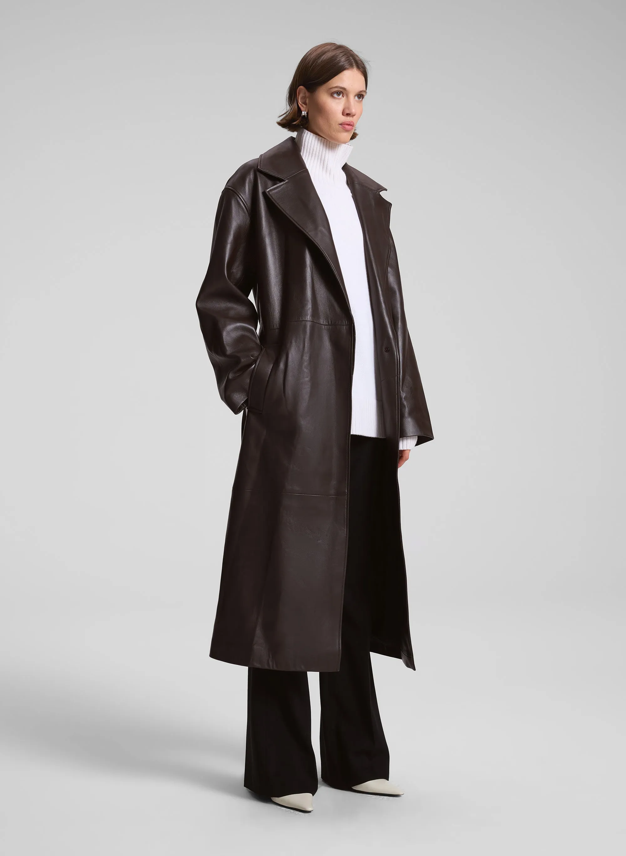 Jax Leather Coat sold by A.L.C. product image thumbnail 3