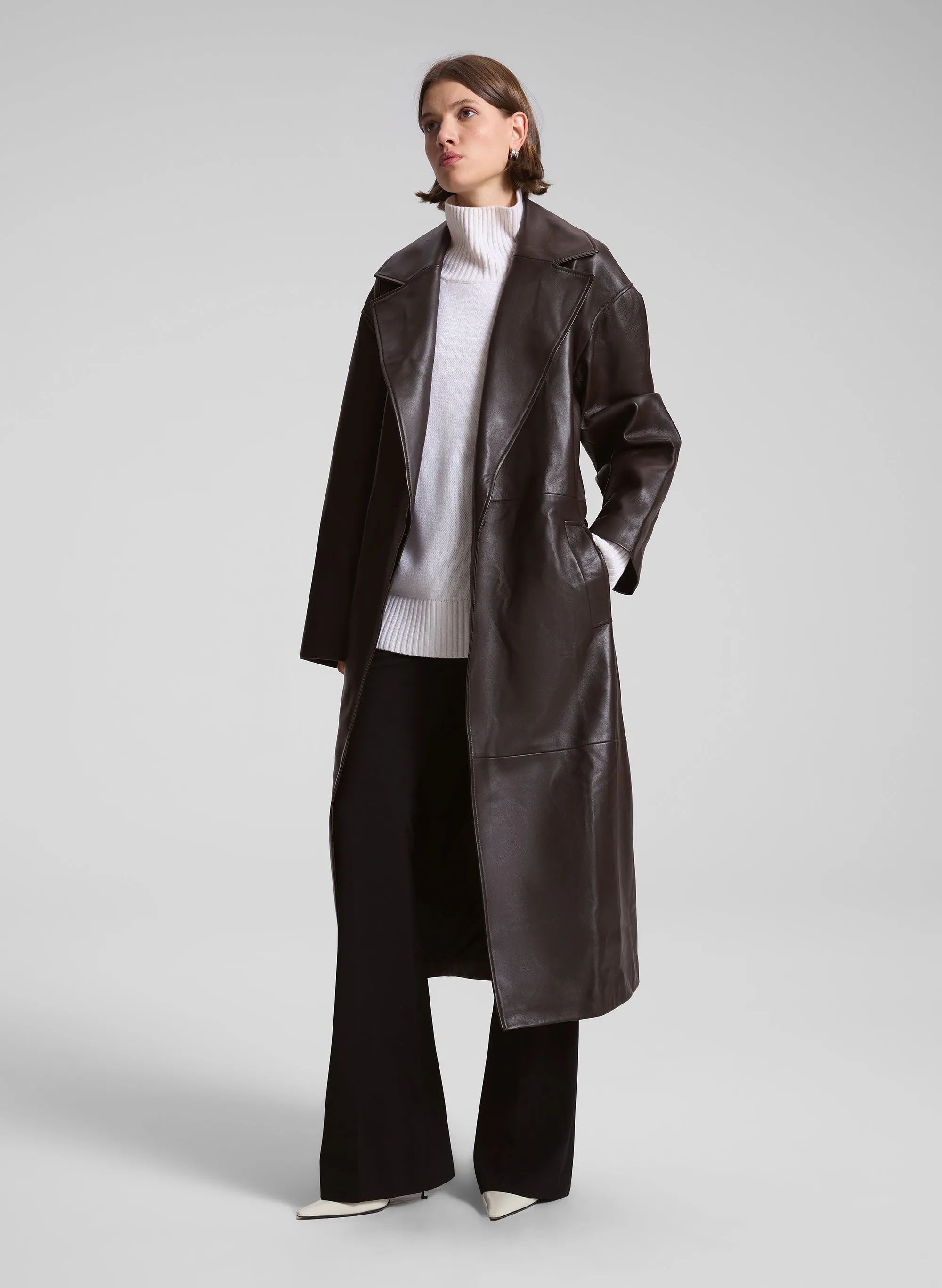 Jax Leather Coat sold by A.L.C. product image thumbnail 4