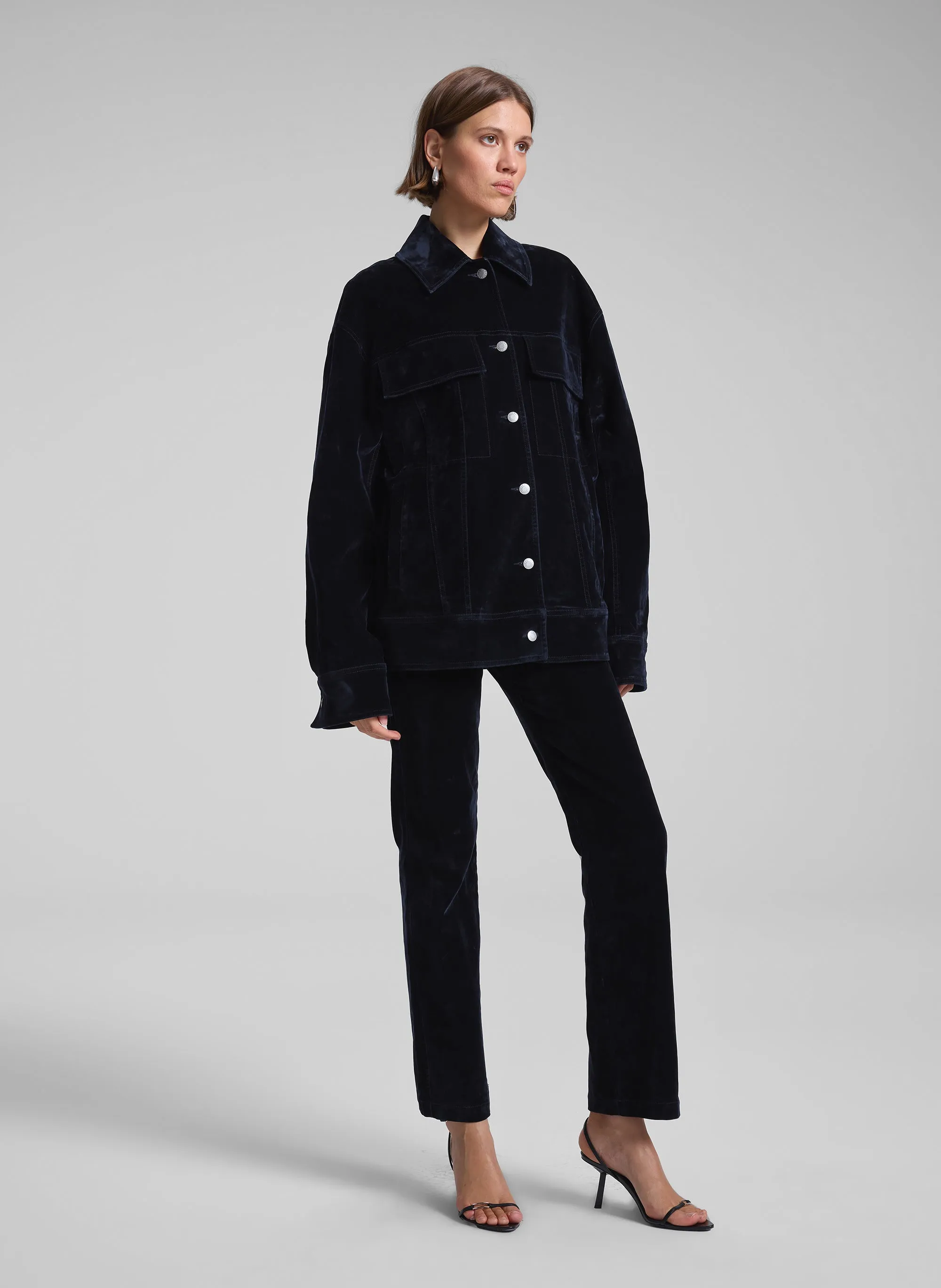Dean Velvet Jacket sold by A.L.C. product image thumbnail 4