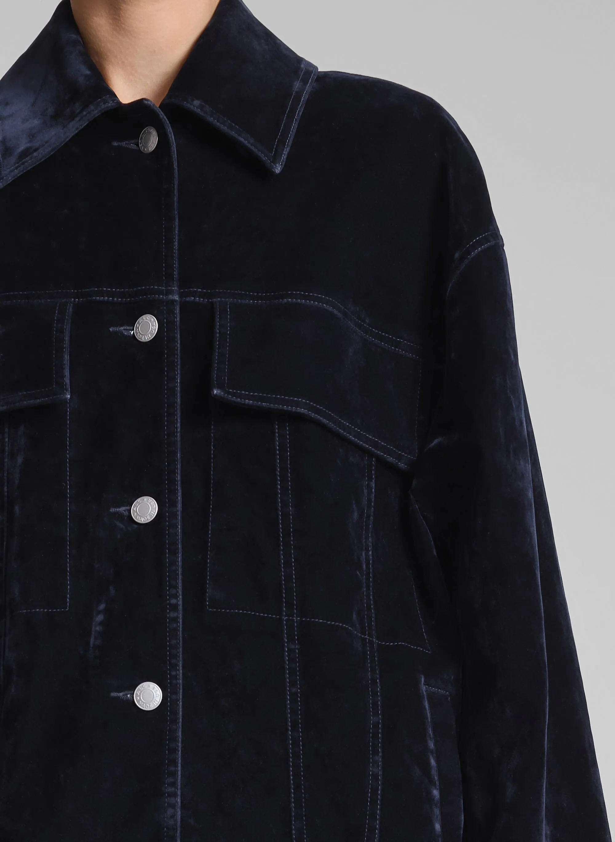 Dean Velvet Jacket sold by A.L.C. product image thumbnail 2