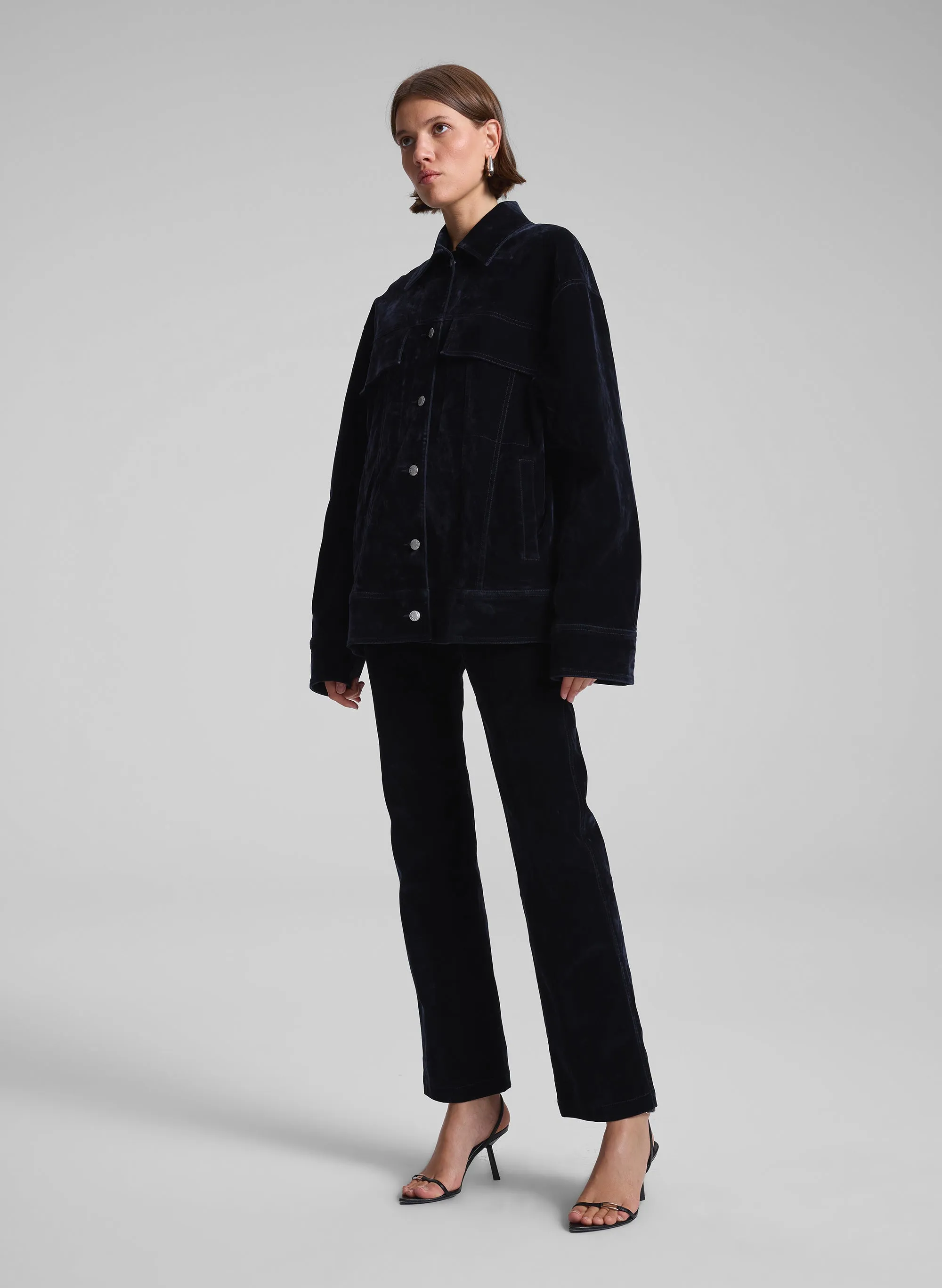 Dean Velvet Jacket sold by A.L.C. product image thumbnail 3
