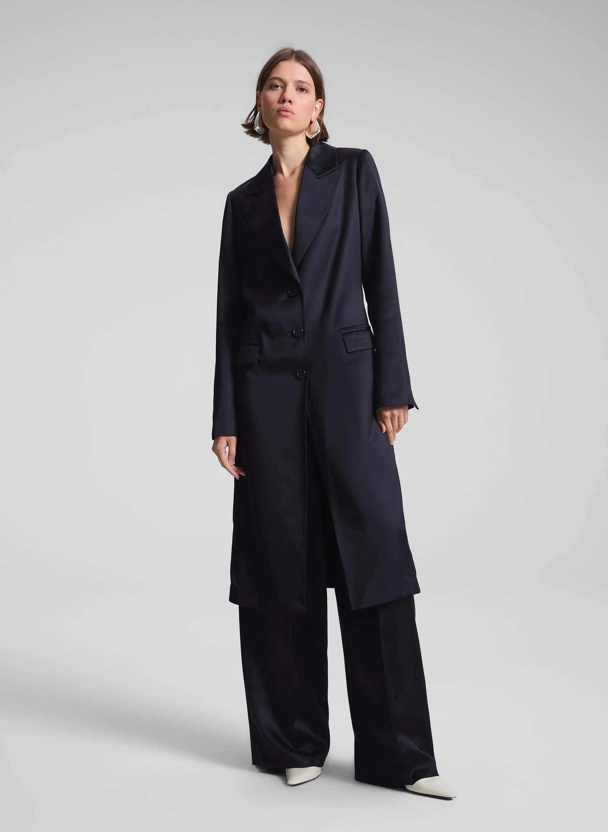 Jude Satin Coat sold by A.L.C.