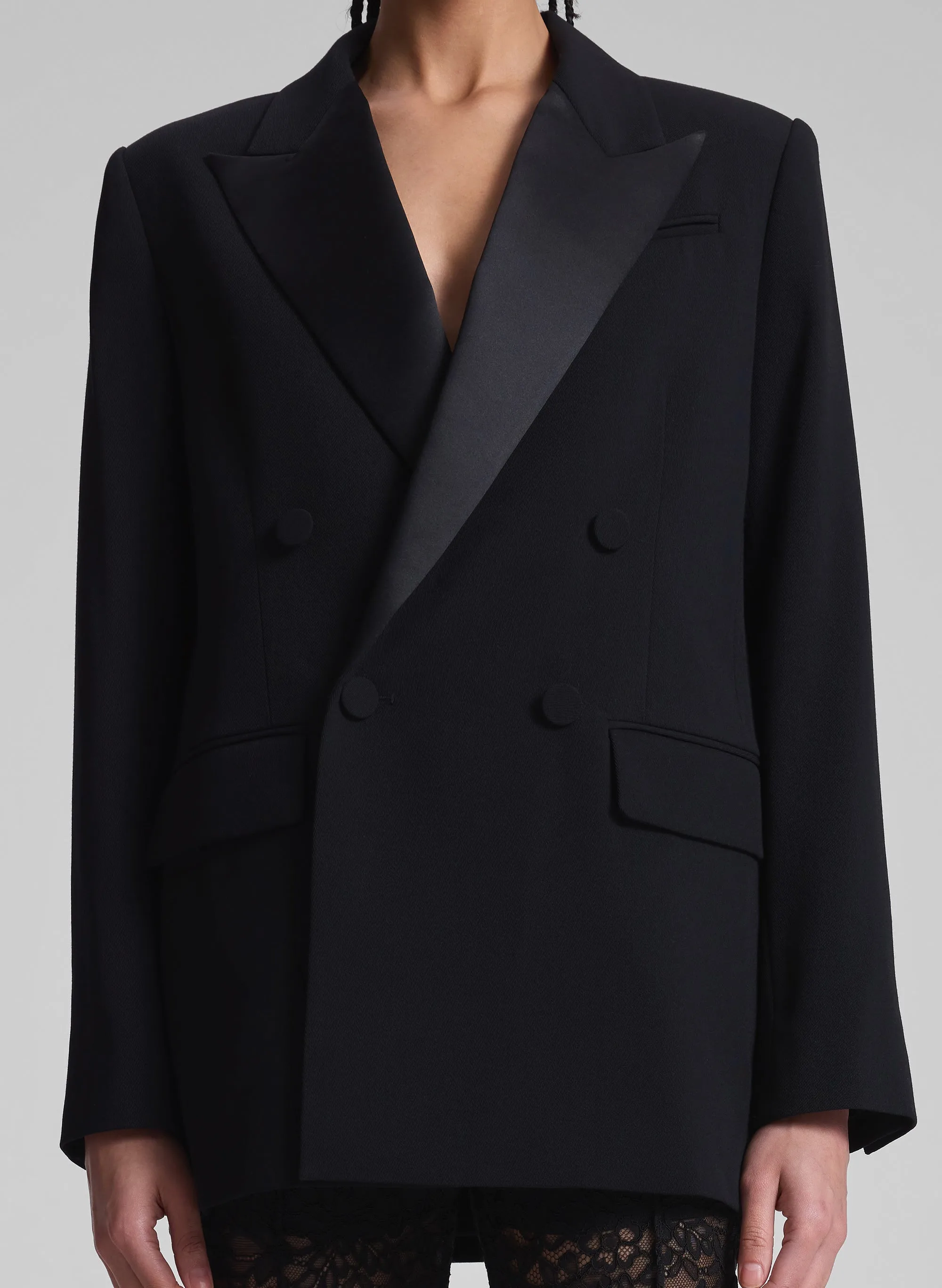 Calla Oversized Tailored Tux Jacket sold by A.L.C. product image thumbnail 2