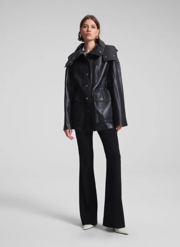 Nolan Leather Coat sold by A.L.C.