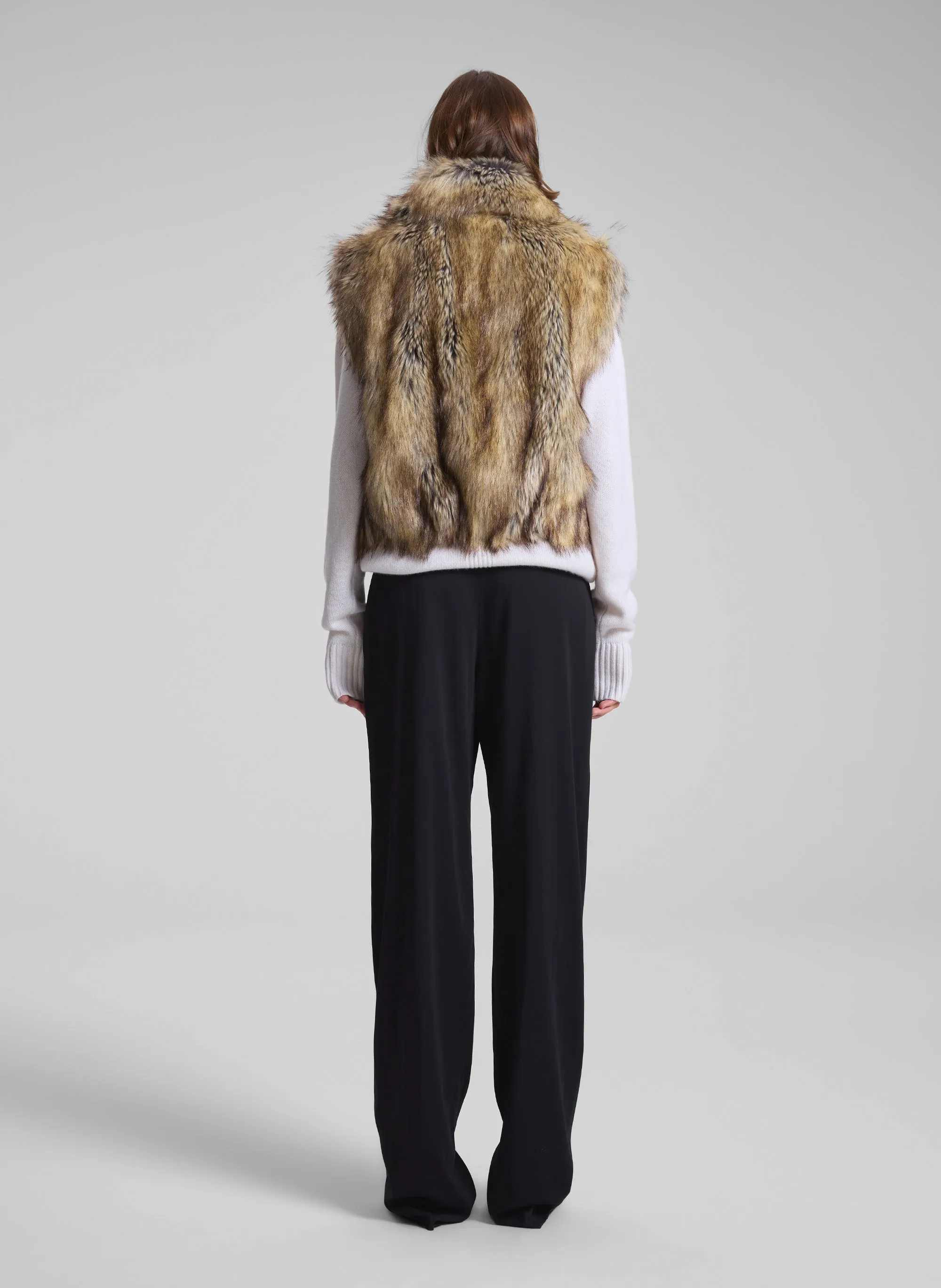 Naya Faux Fur Vest sold by A.L.C. product image thumbnail 5