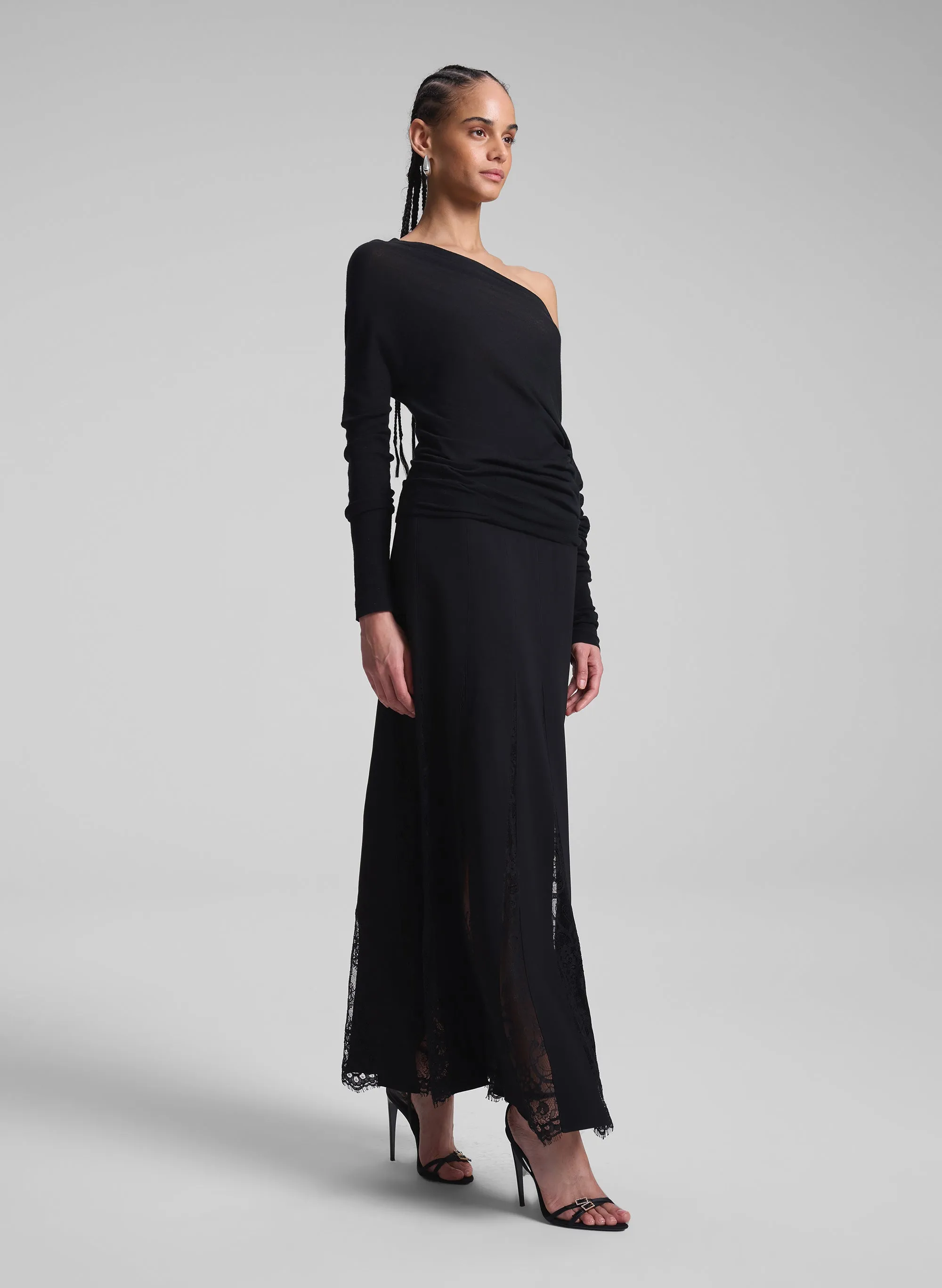 Mira Lace Midi Skirt sold by A.L.C. product image thumbnail 3