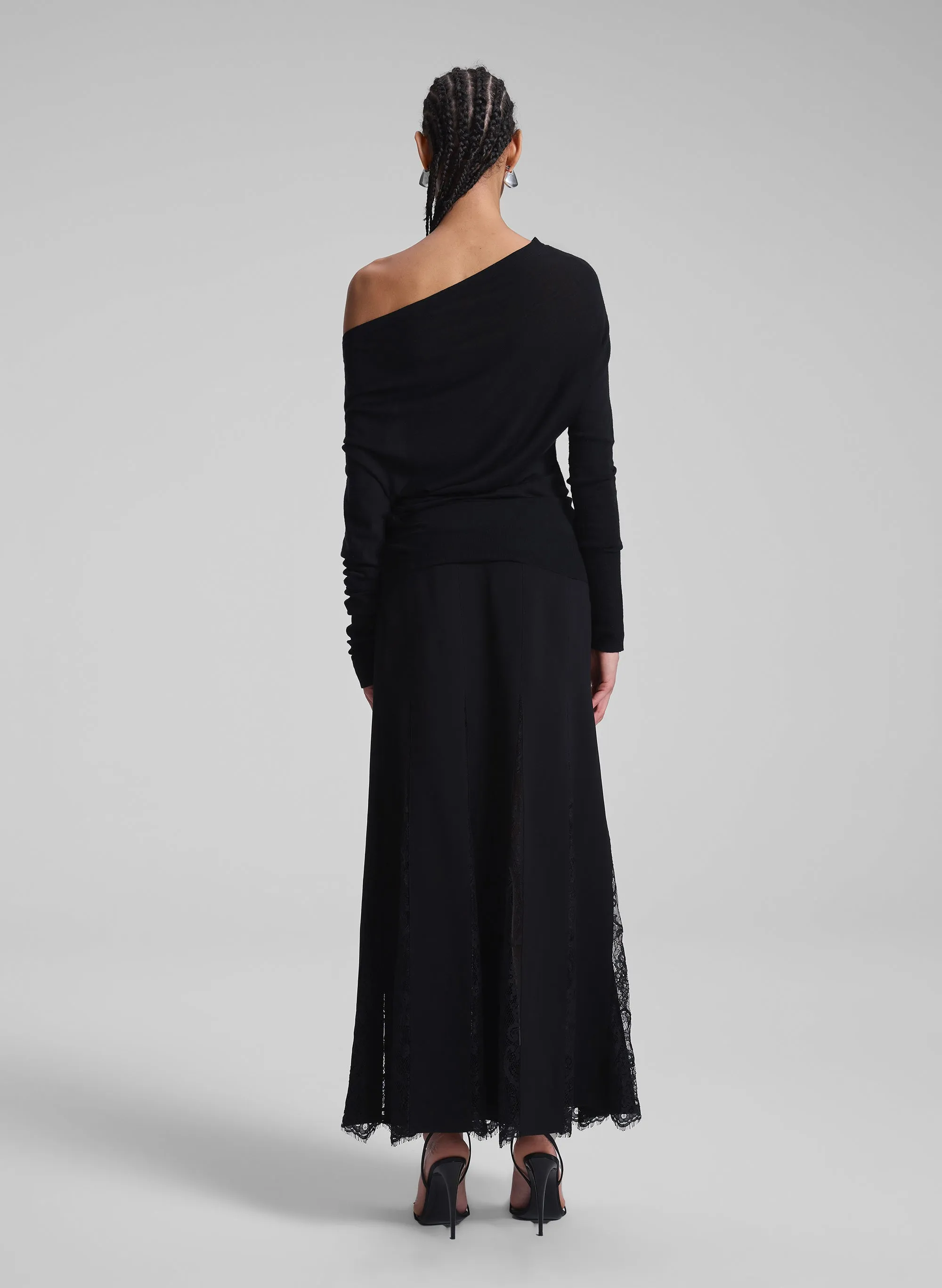 Mira Lace Midi Skirt sold by A.L.C. product image thumbnail 5