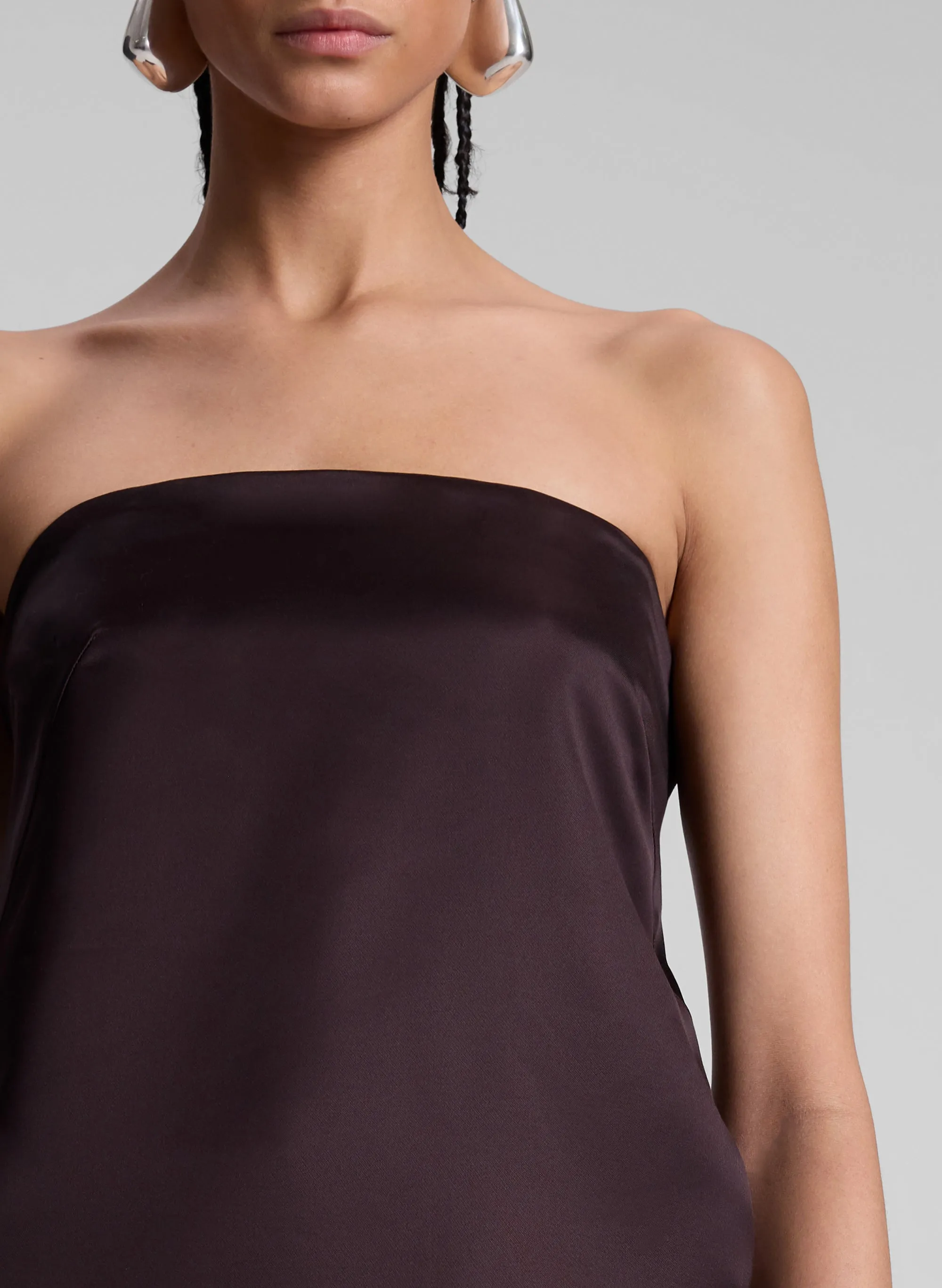 Ani Strapless Satin Top sold by A.L.C. product image thumbnail 2