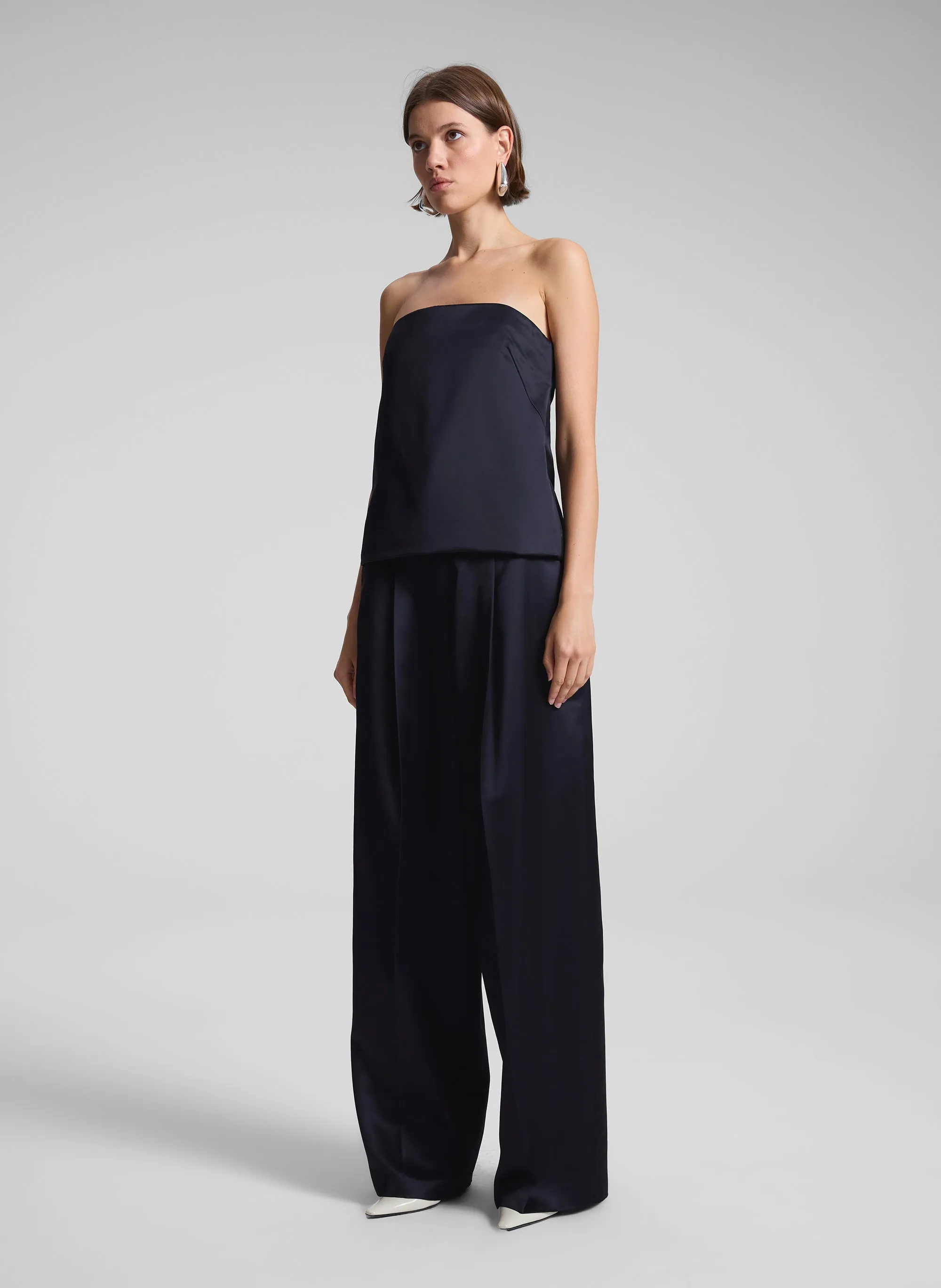 Ani Strapless Satin Top sold by A.L.C. product image thumbnail 4