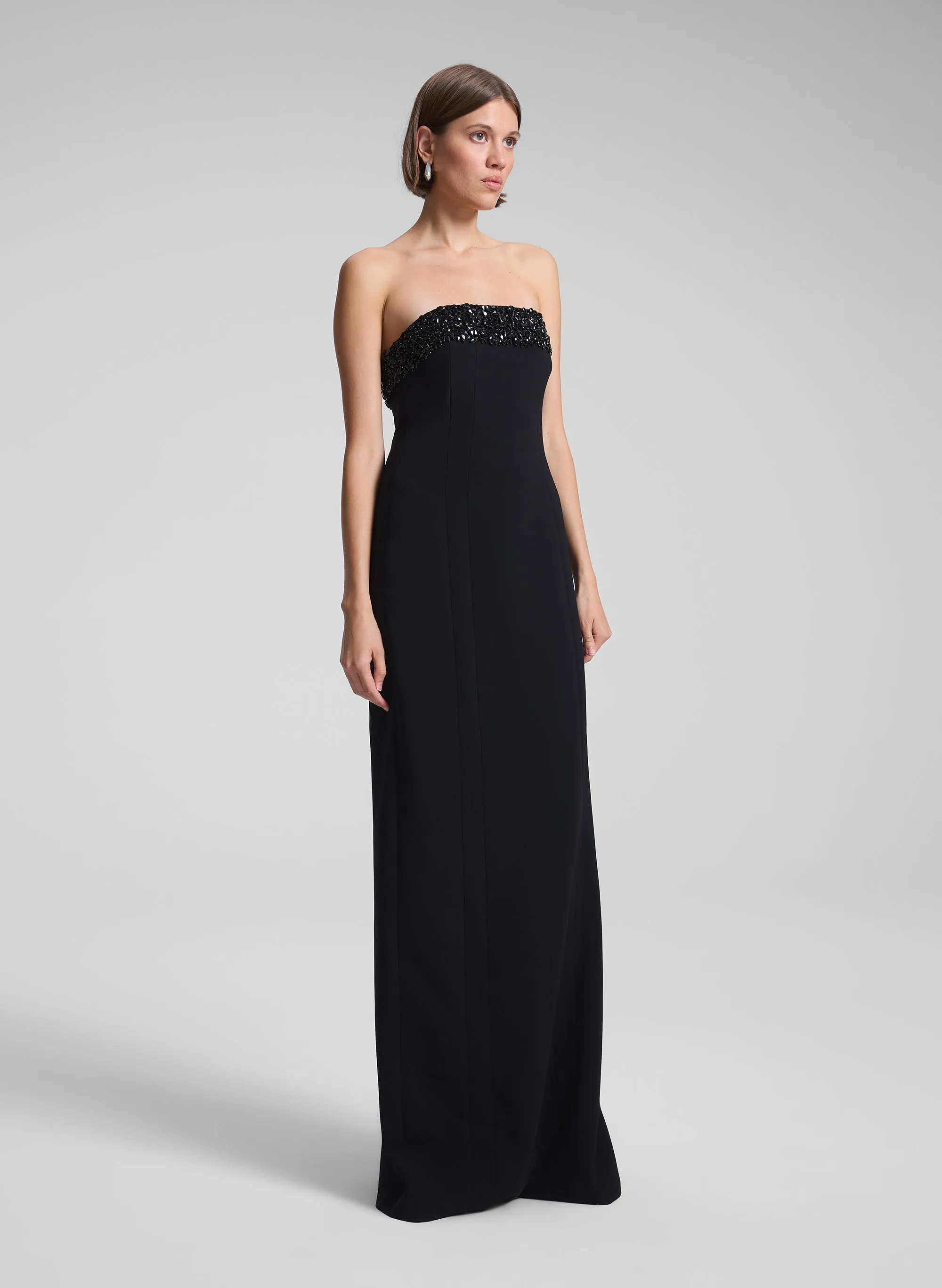 Elizabeth Strapless Embellished Gown sold by A.L.C. product image thumbnail 3