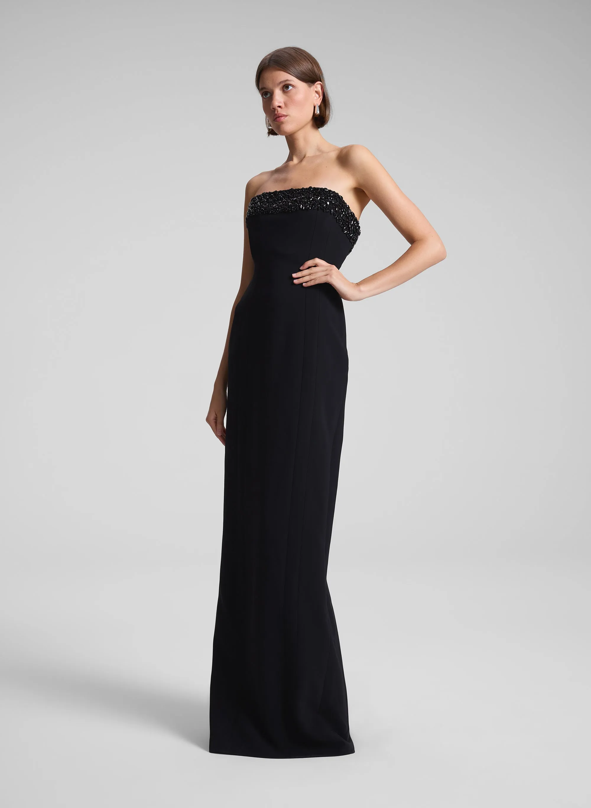 Elizabeth Strapless Embellished Gown sold by A.L.C. product image thumbnail 4