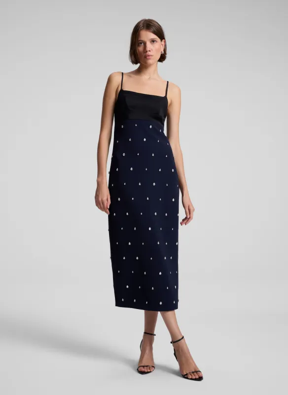 Alana Embellished Midi Dress sold by A.L.C.