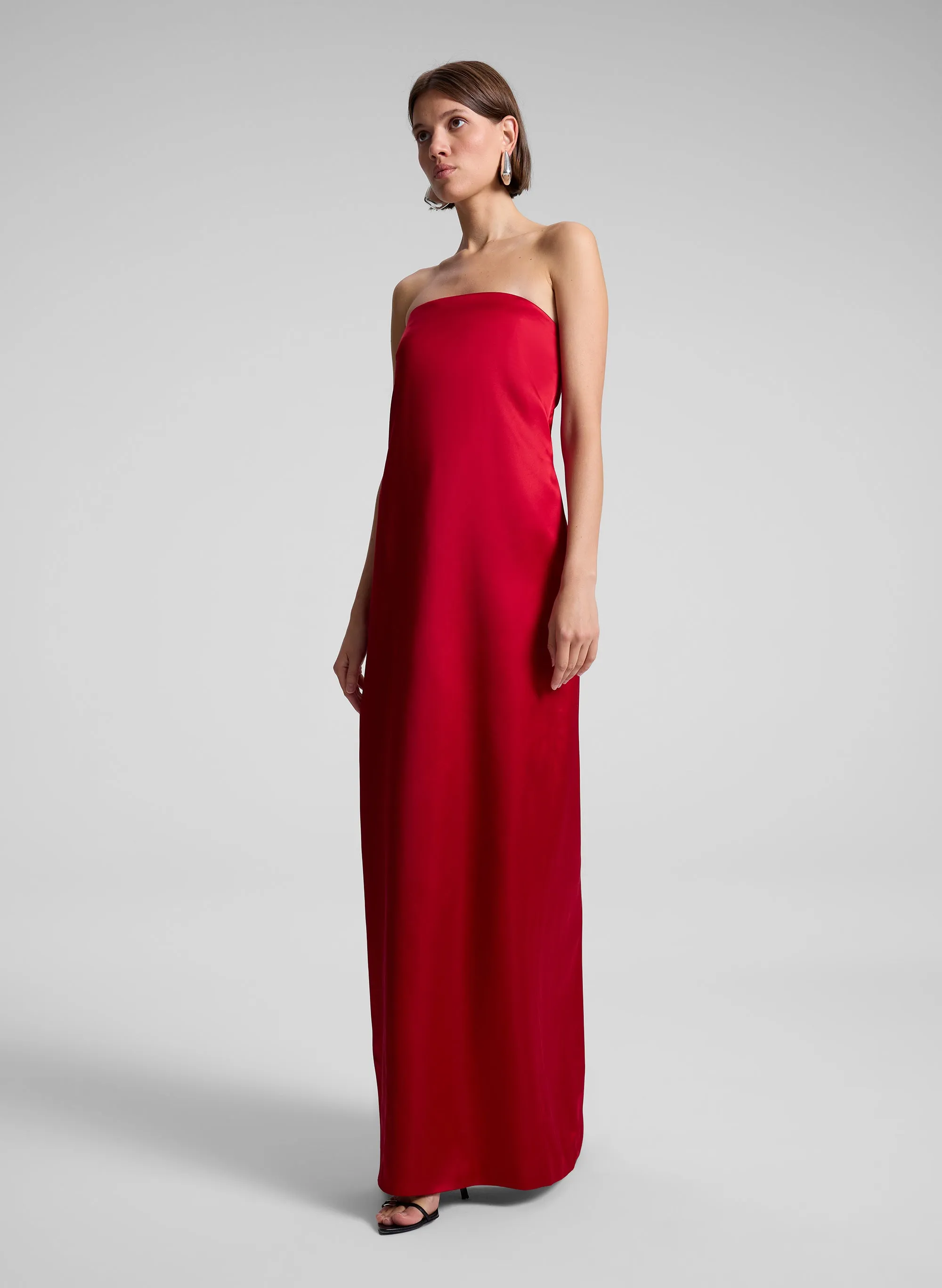 Ani Strapless Satin Gown sold by A.L.C. product image thumbnail 5