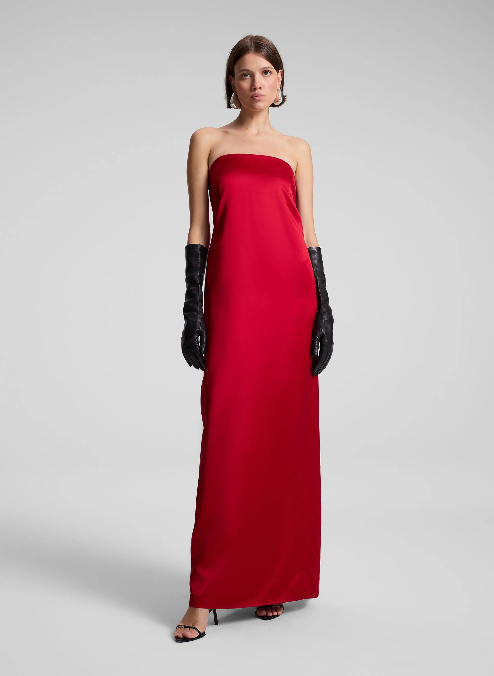 Ani Strapless Satin Gown sold by A.L.C.