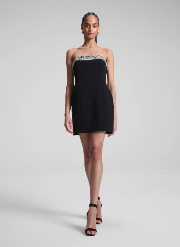 Elsie Strapless Embellished Mini Dress sold by A.L.C.