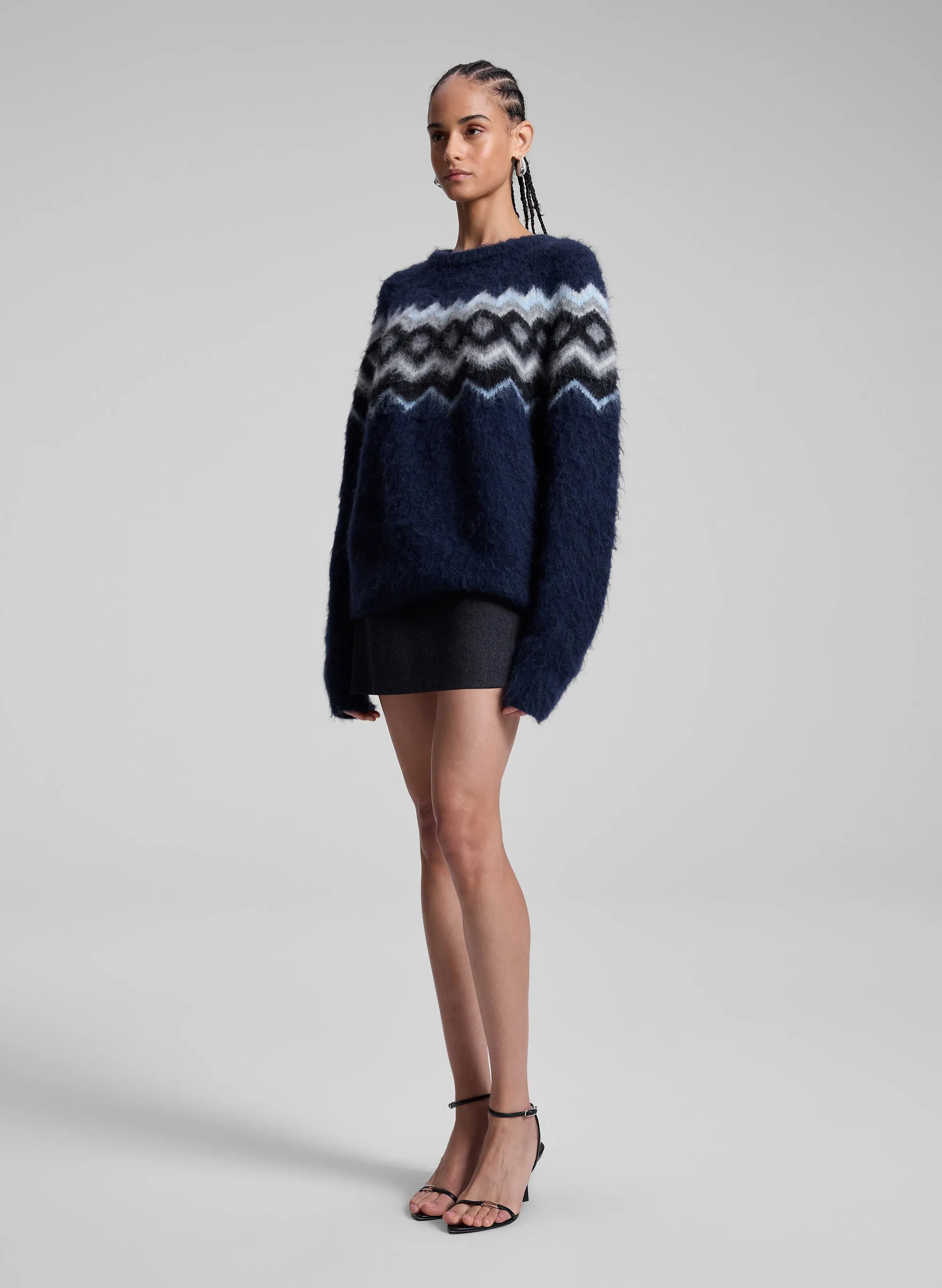 Ezra Fairisle Sweater sold by A.L.C. product image thumbnail 3