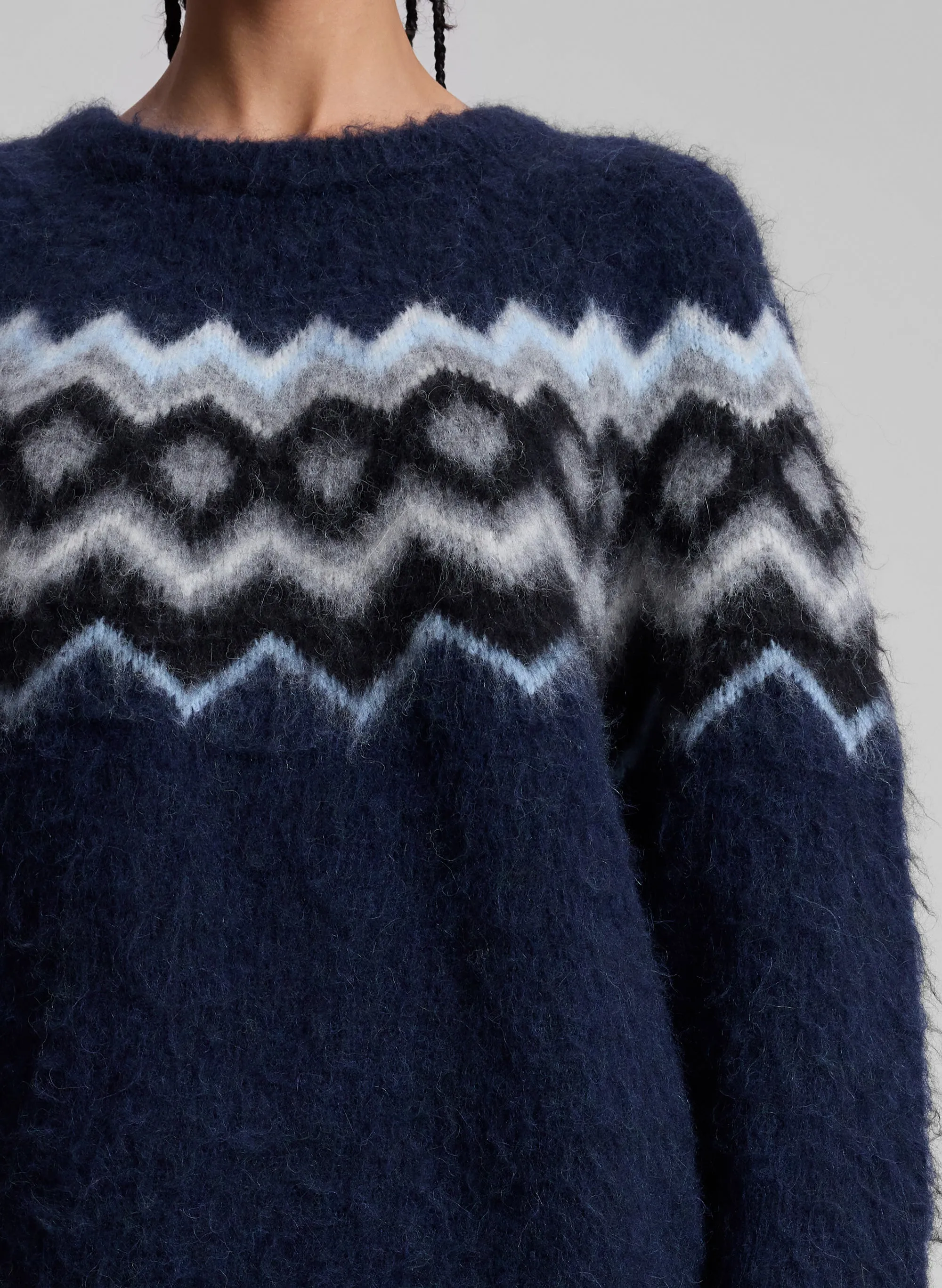 Ezra Fairisle Sweater sold by A.L.C. product image thumbnail 2