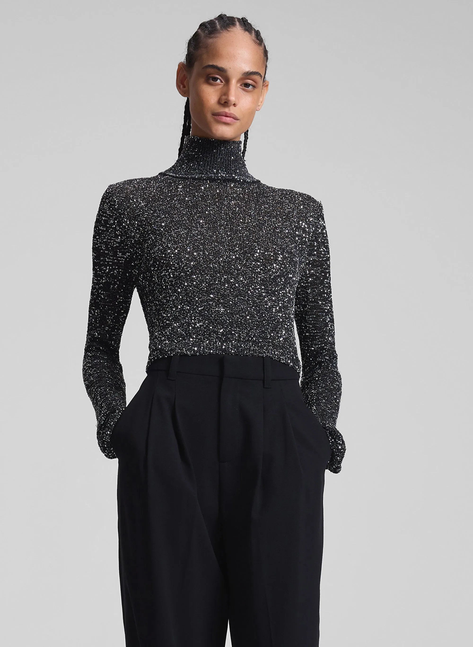 Kendall Sequin Embellished Top sold by A.L.C.