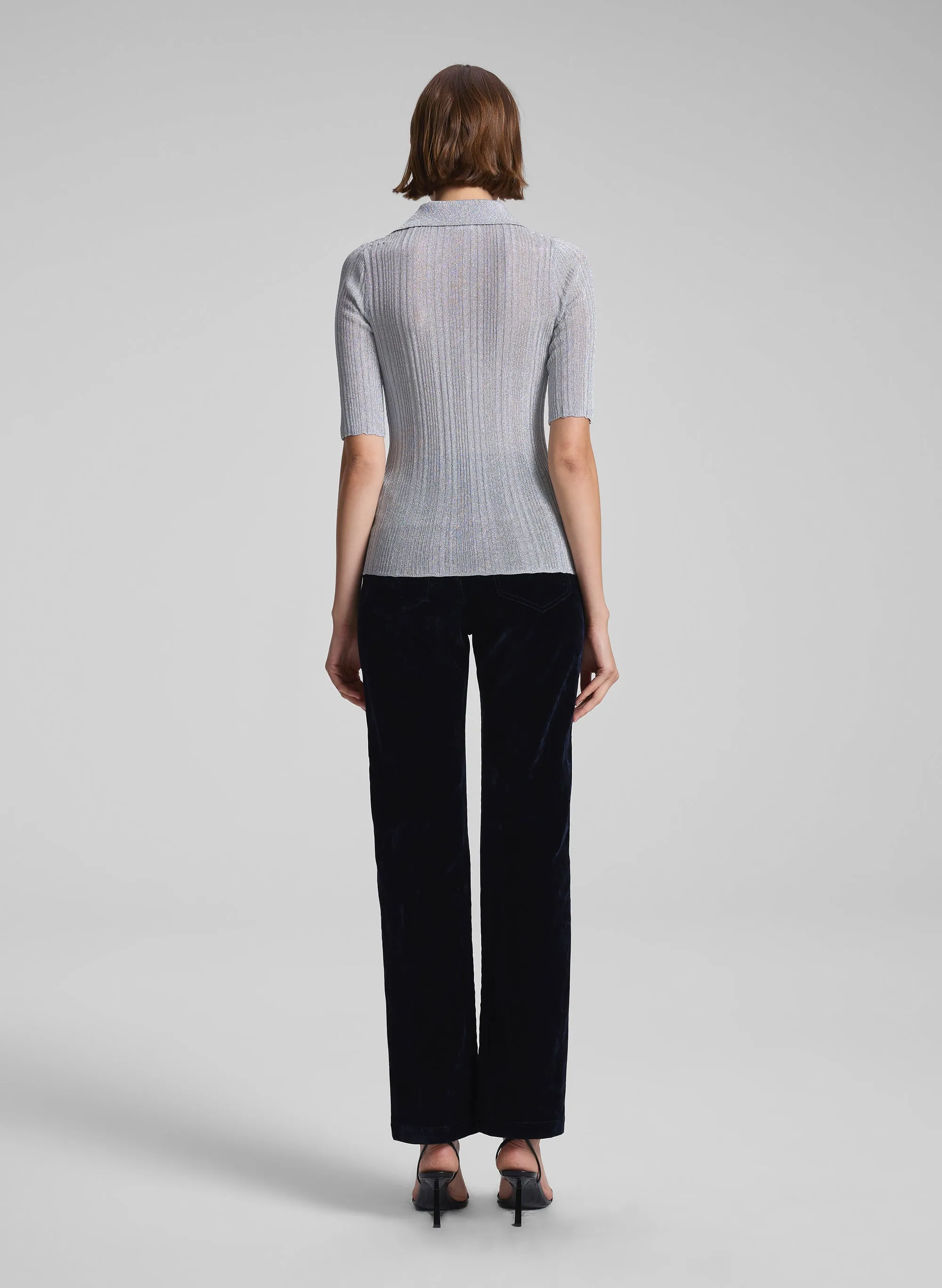 Joey Metallic Knit Top sold by A.L.C. product image thumbnail 5
