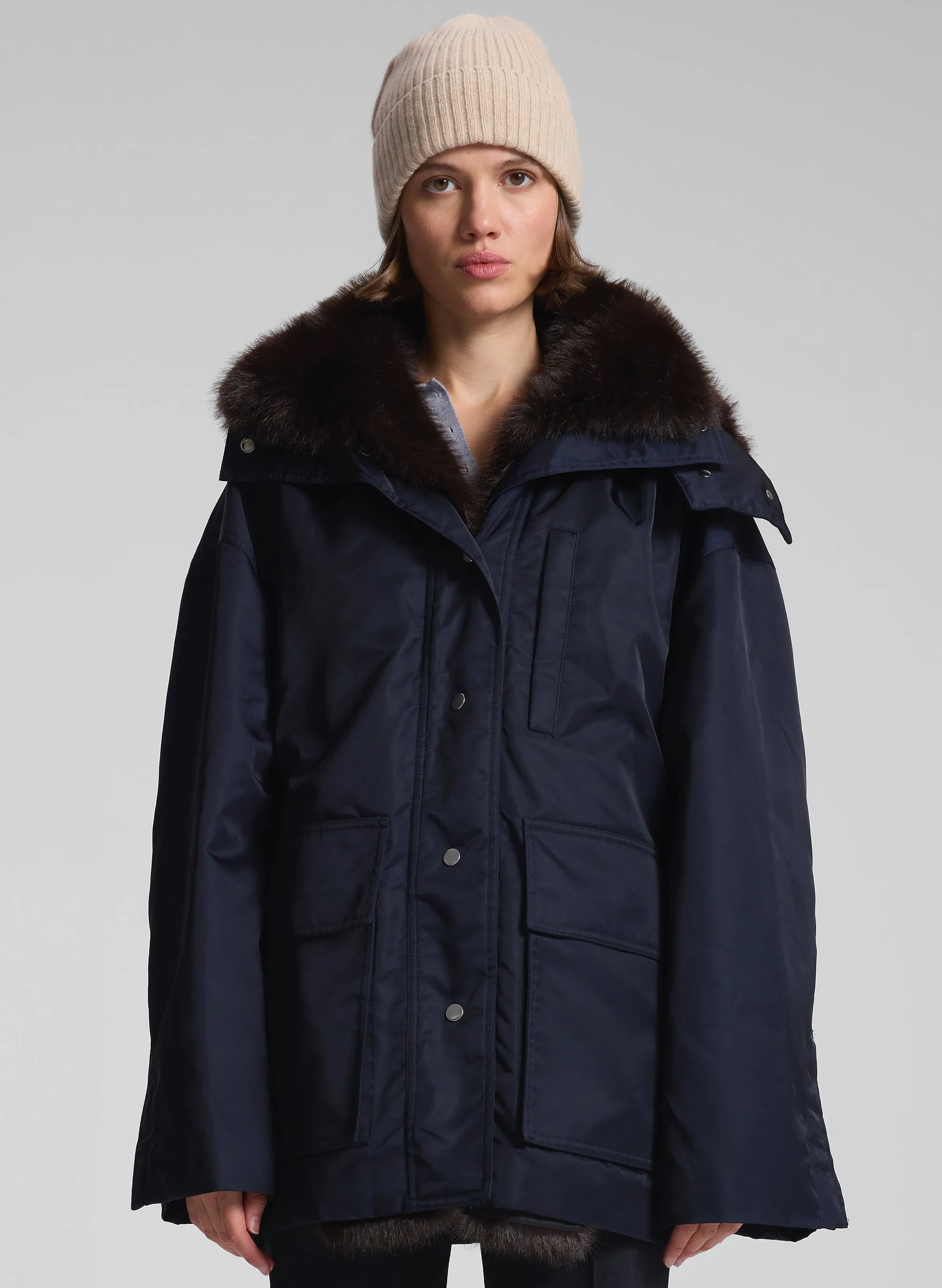 Max Cashmere Beanie sold by A.L.C. product image thumbnail 2