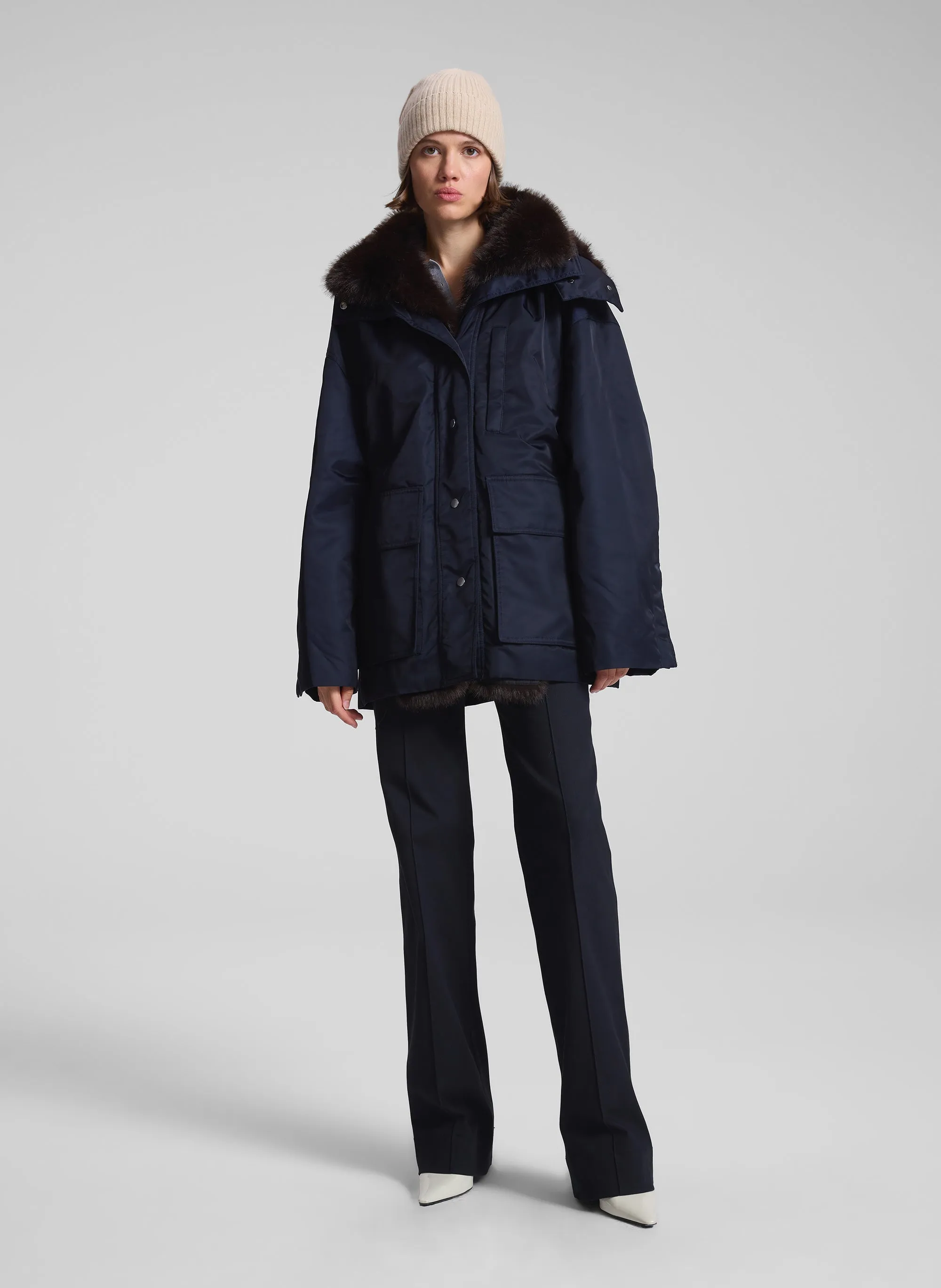 Max Cashmere Beanie sold by A.L.C. product image thumbnail 3