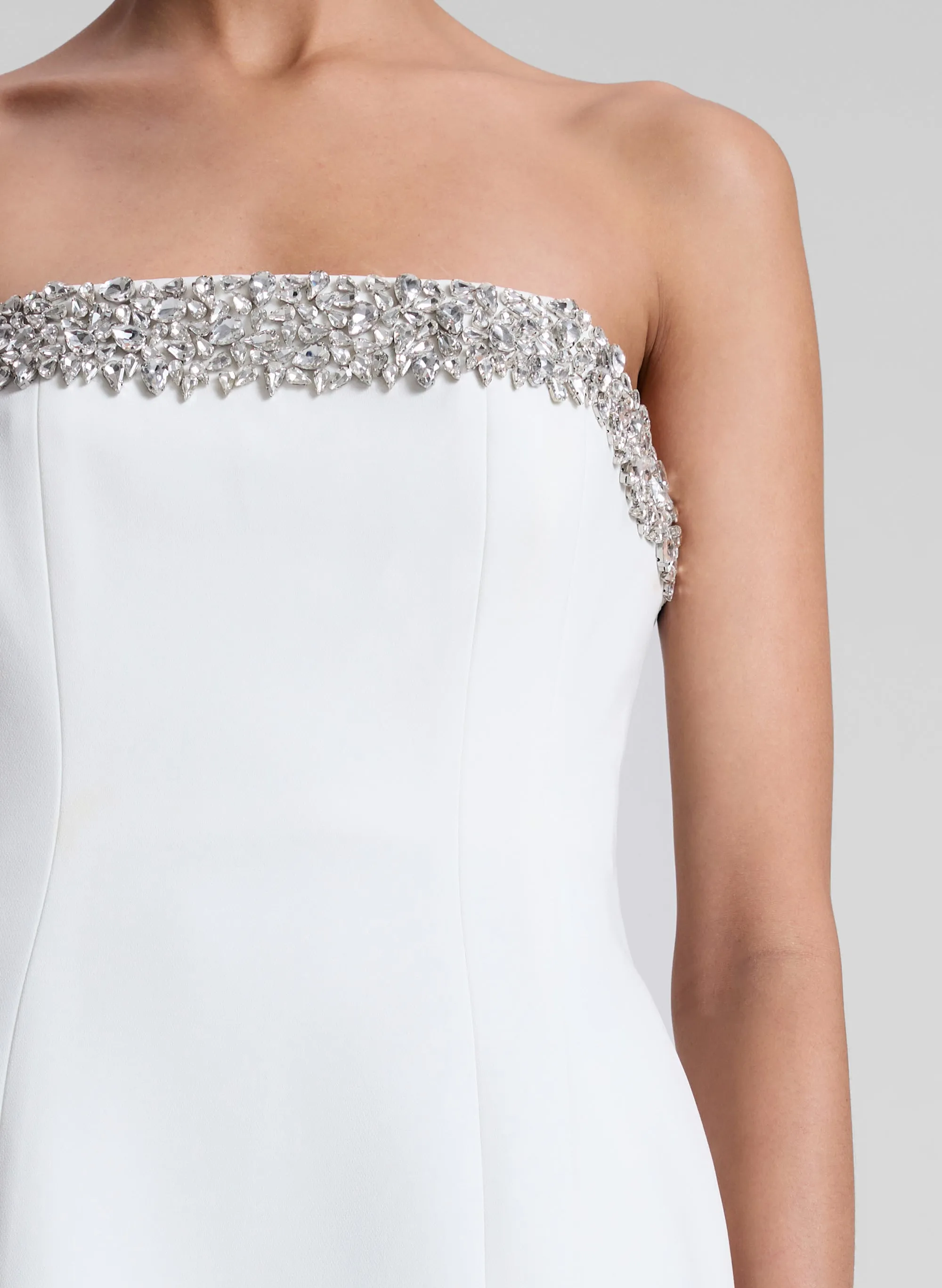 Elsie Embellished Trim Strapless Mini Dress sold by A.L.C. product image thumbnail 2