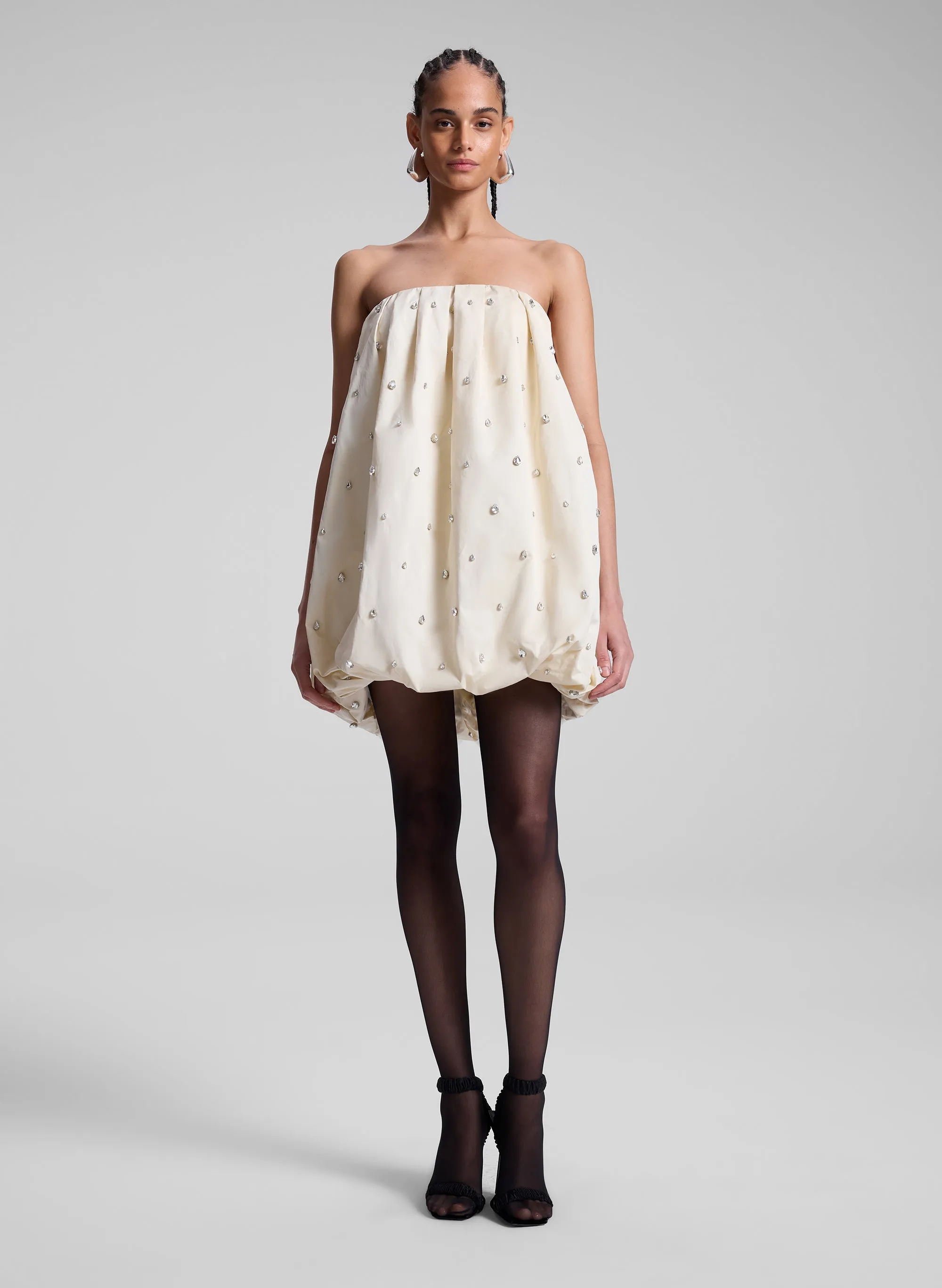 Holly Strapless Embellished Mini Dress sold by A.L.C.