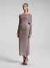 Dana Metallic Knit Midi Skirt sold by A.L.C.