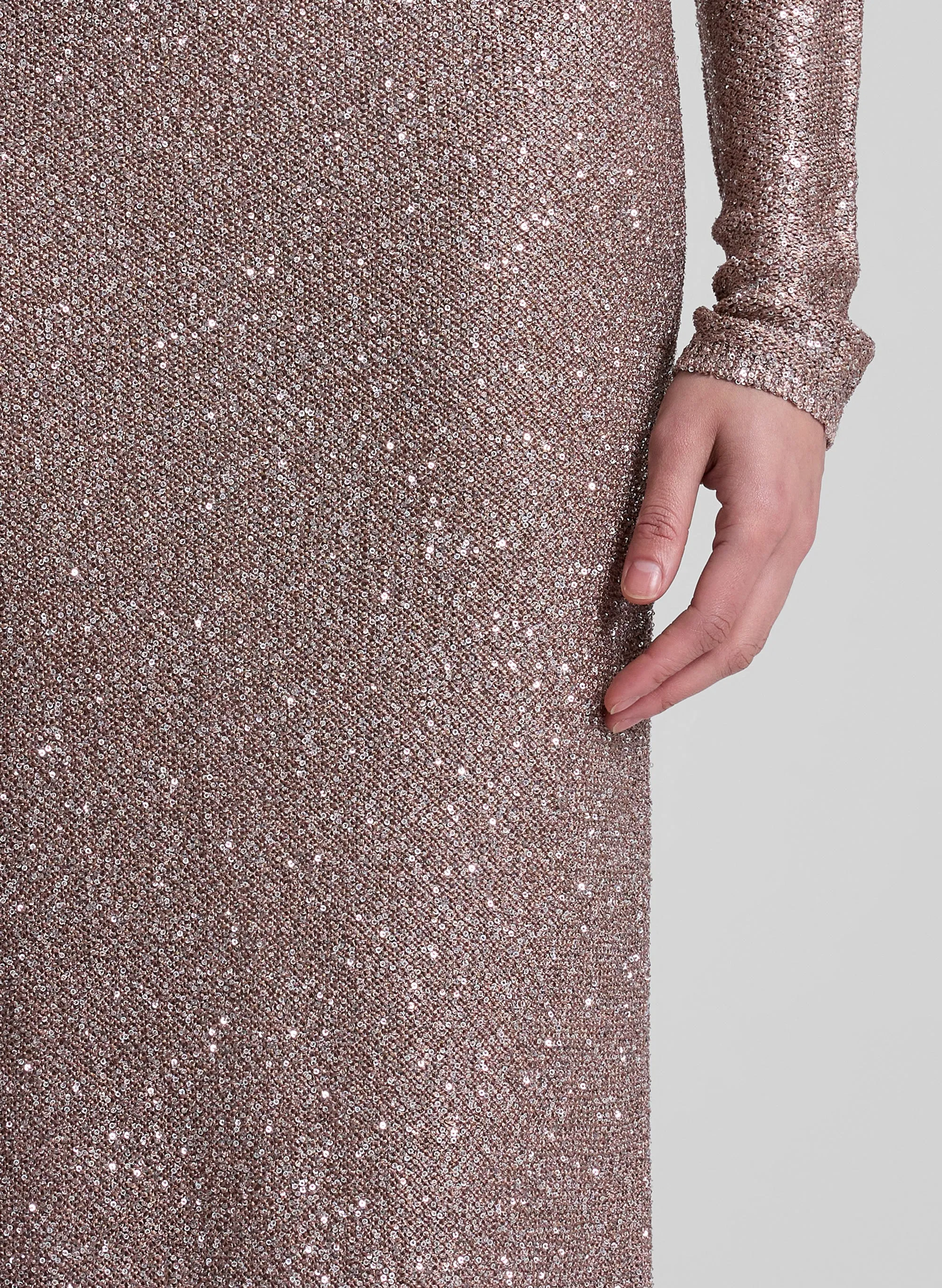 Dana Metallic Knit Midi Skirt sold by A.L.C. product image thumbnail 2