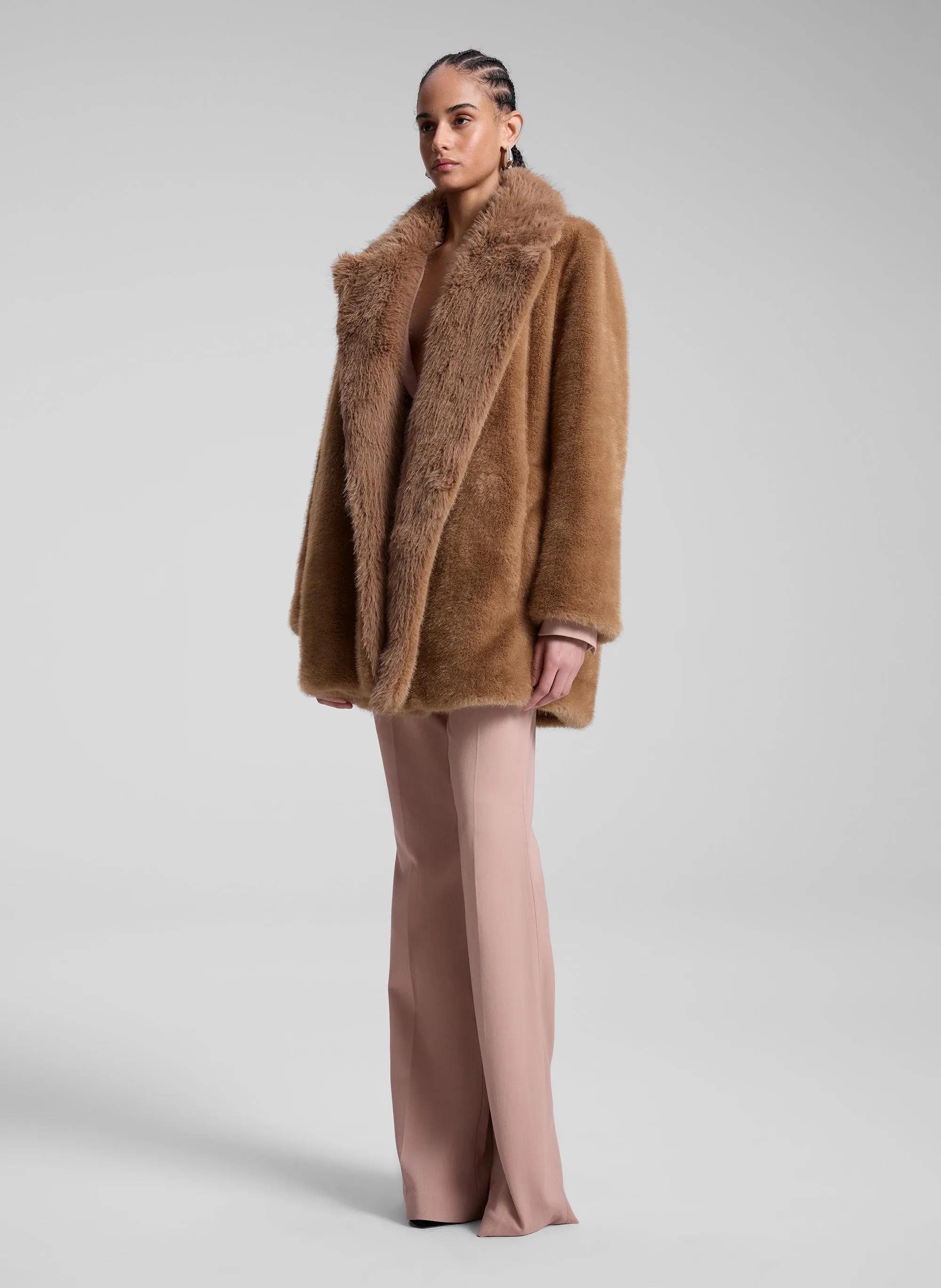Nina Faux Fur Coat sold by A.L.C. product image thumbnail 4