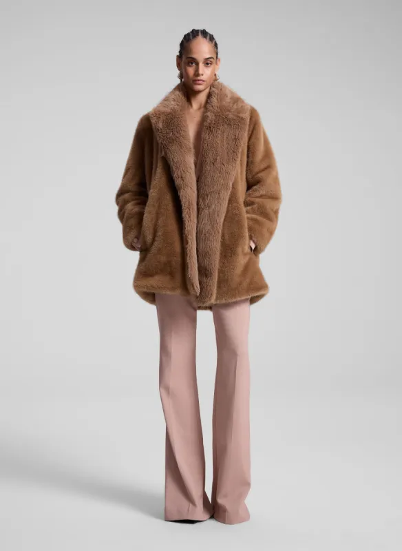Nina Faux Fur Coat made by A.L.C.