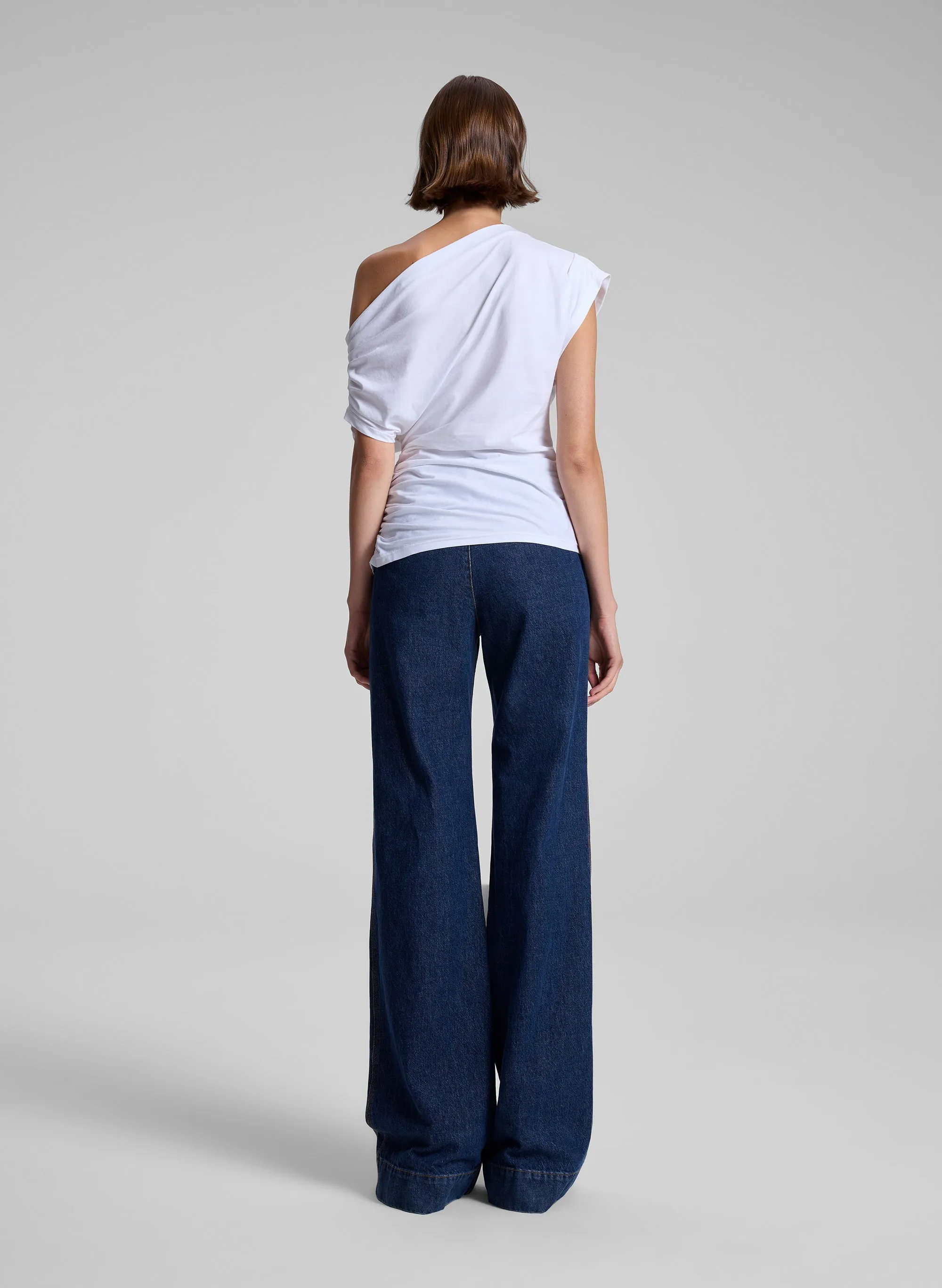 Alice Cotton One Shoulder Tee sold by A.L.C. product image thumbnail 5