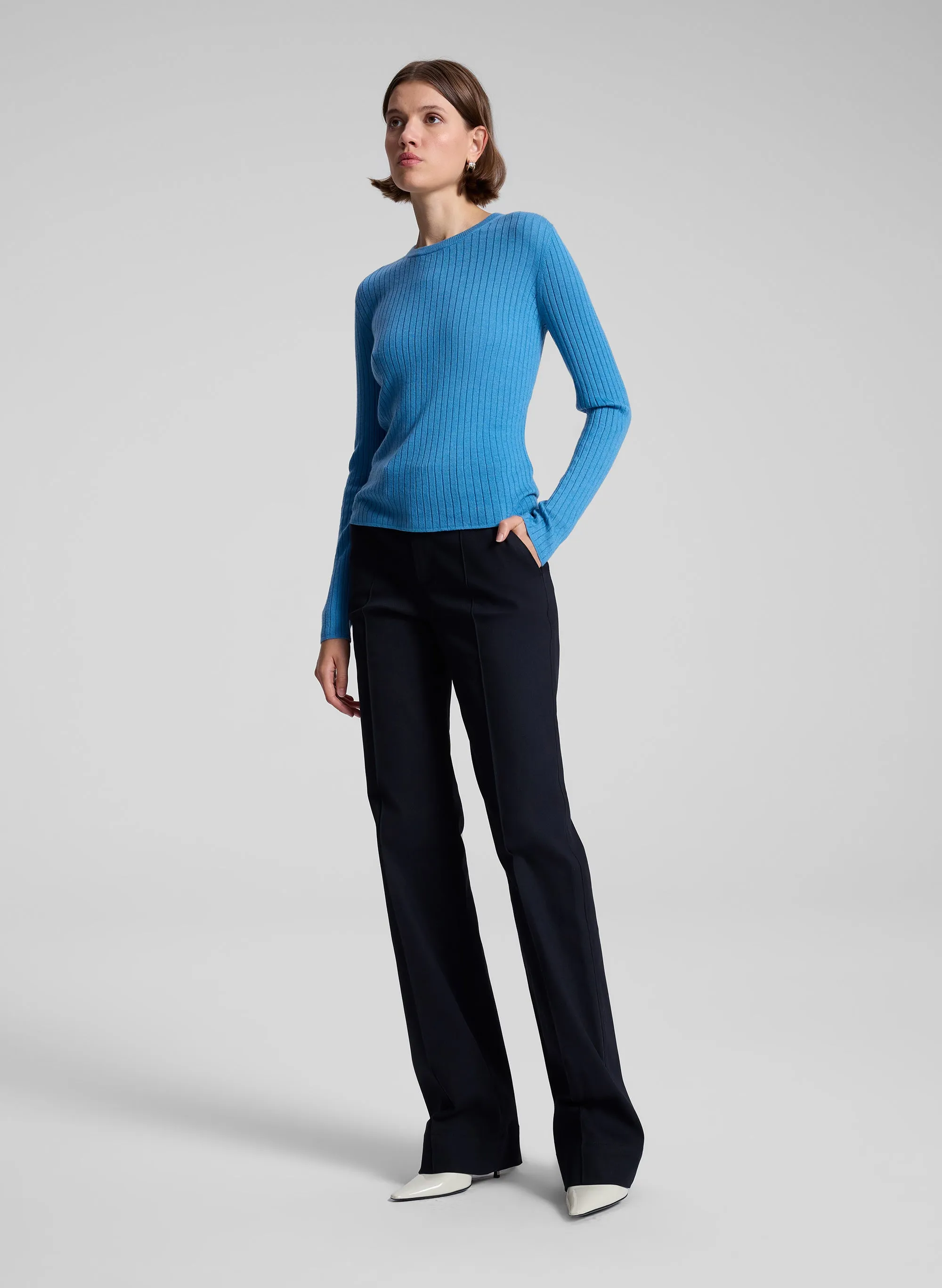 Kyle Ribbed Merino Top sold by A.L.C. product image thumbnail 4