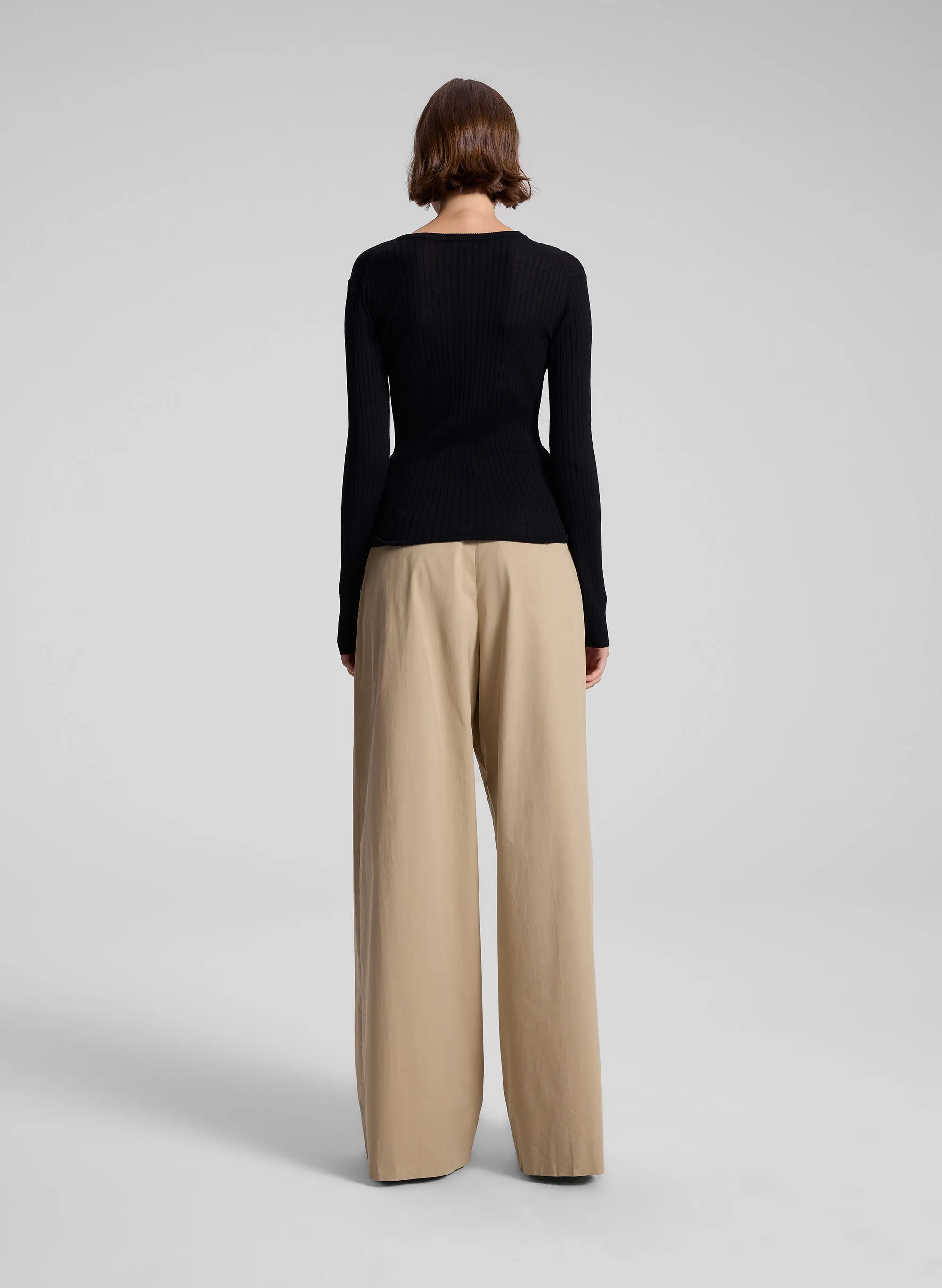 Kyle Ribbed Merino Top sold by A.L.C. product image thumbnail 5