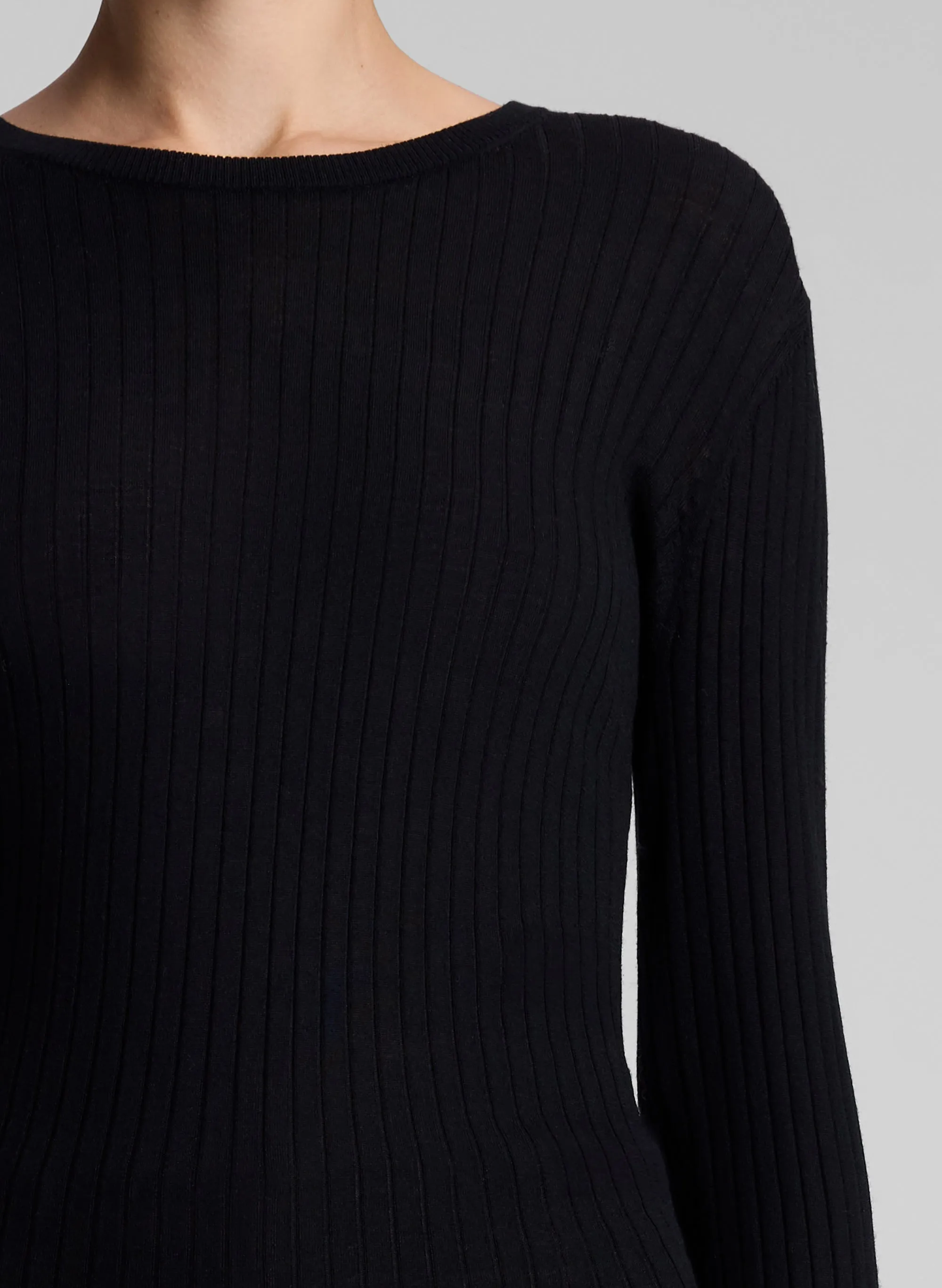 Kyle Ribbed Merino Top sold by A.L.C. product image thumbnail 2