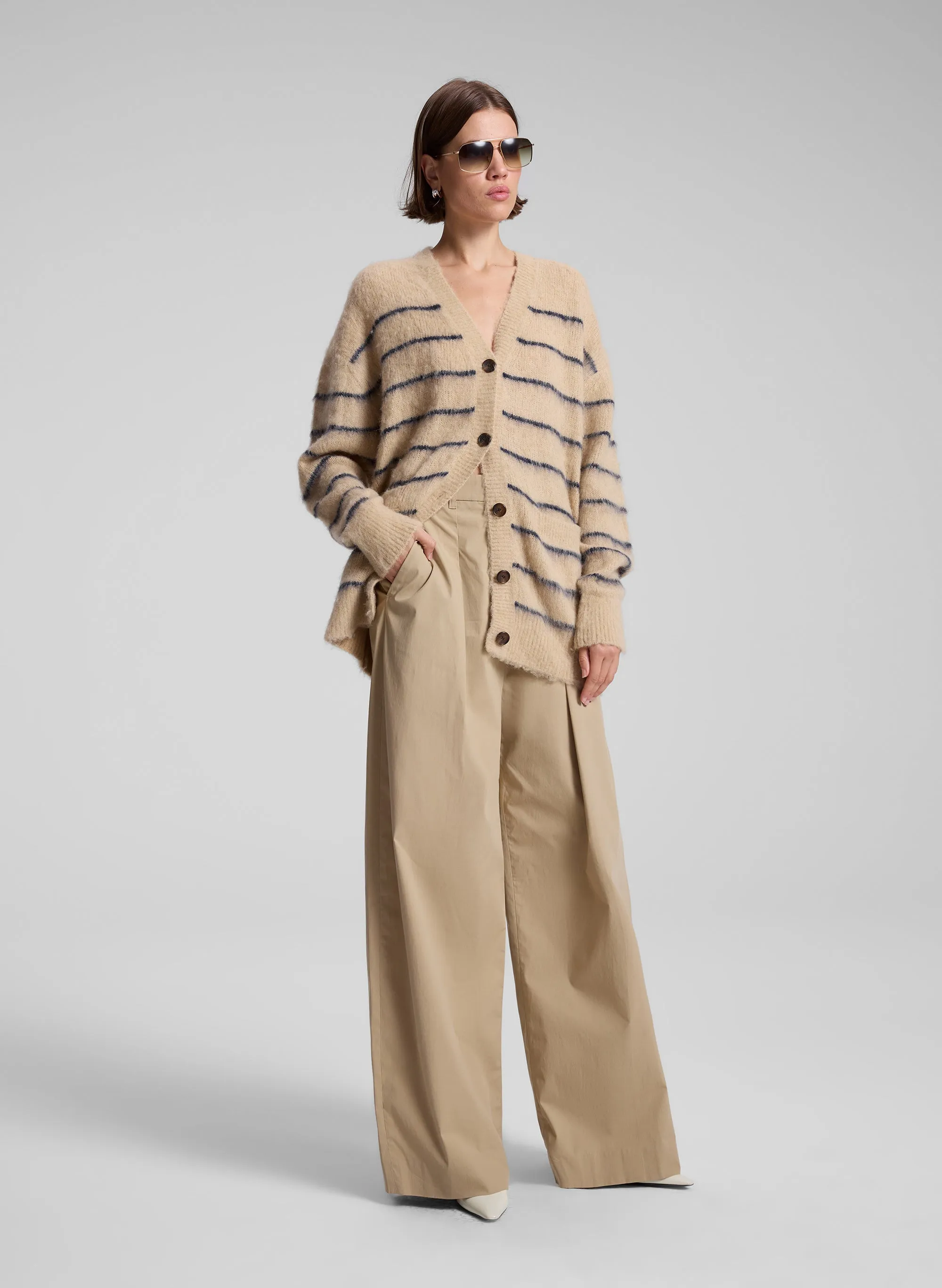 Cody Oversized Alpaca Cardigan sold by A.L.C.