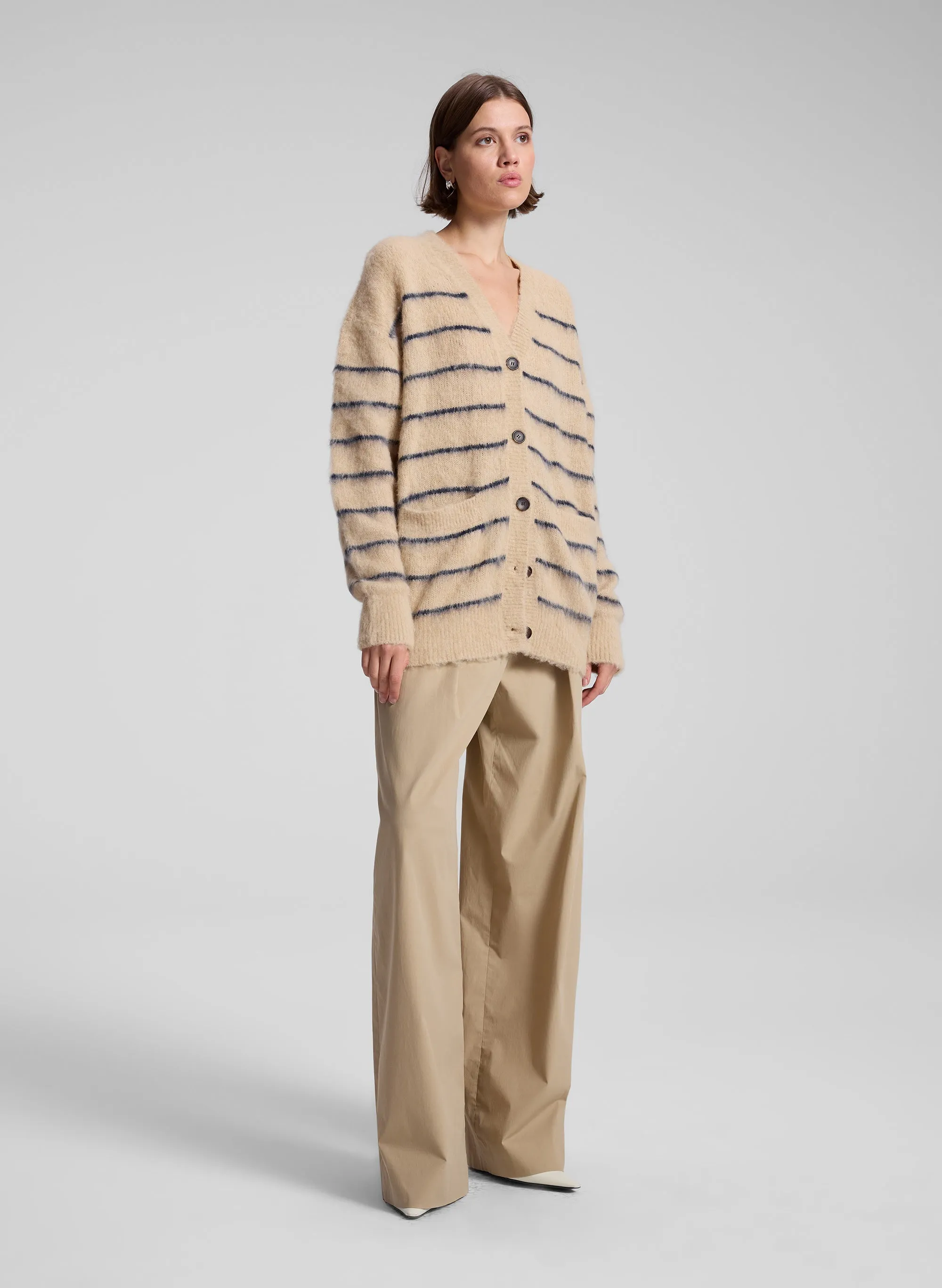 Cody Oversized Alpaca Cardigan sold by A.L.C. product image thumbnail 3
