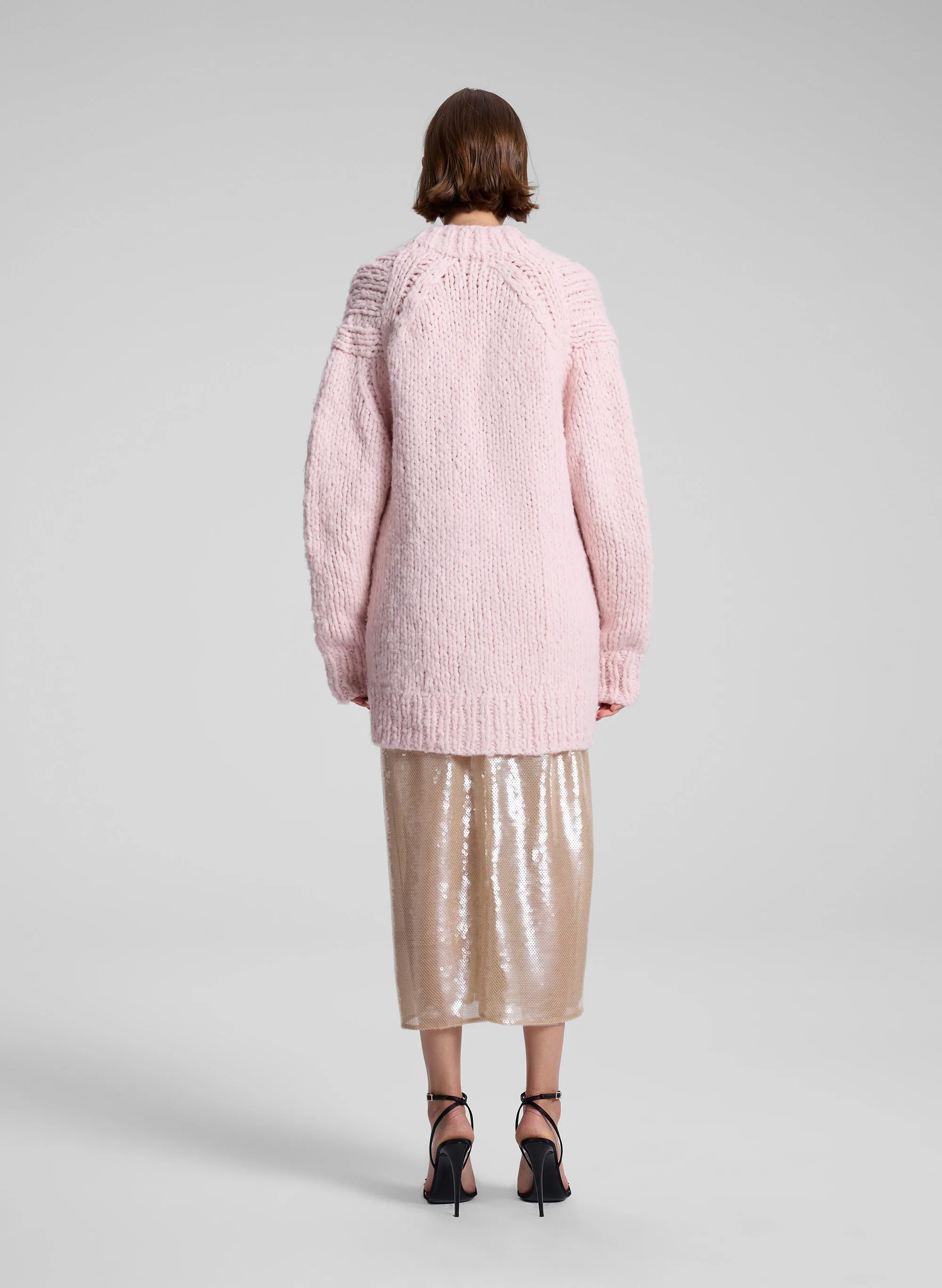 Lou Cashmere Silk Oversized Cardigan sold by A.L.C. product image thumbnail 5