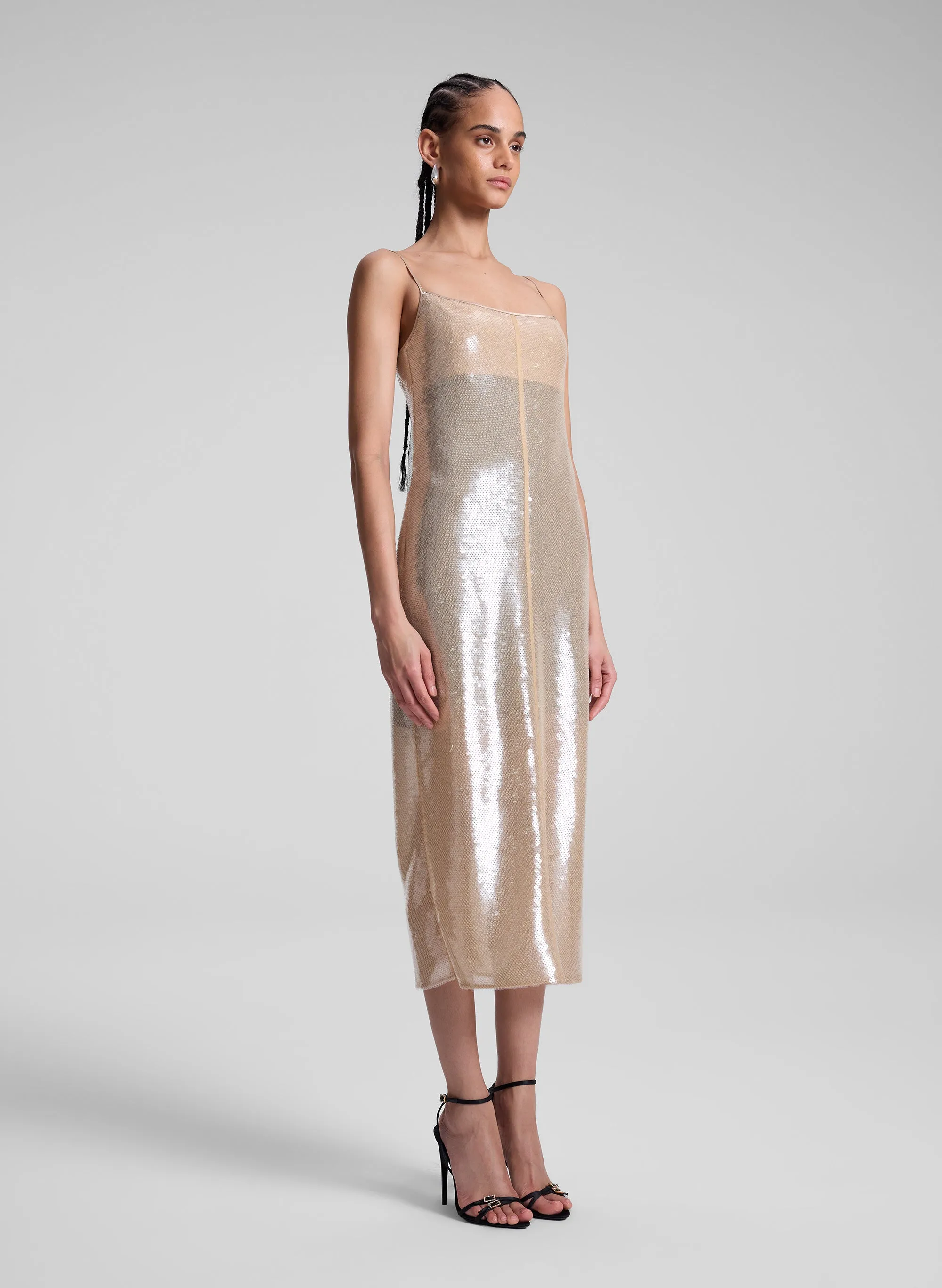 Danielle Sequin Embellished Midi Dress sold by A.L.C. product image thumbnail 3