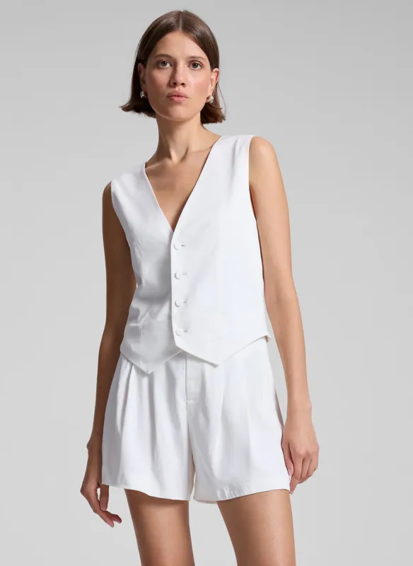 Maxine Soft Suiting Vest made by A.L.C.