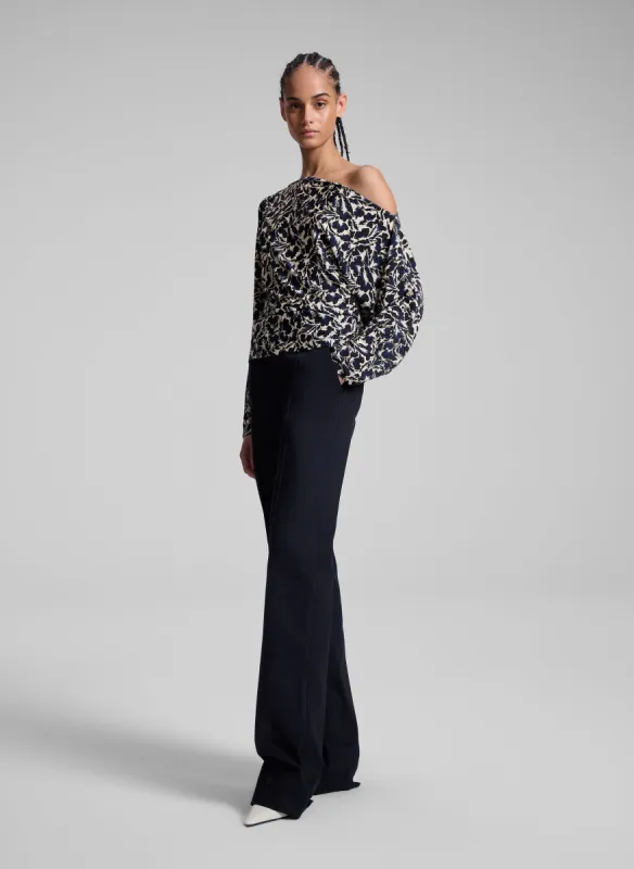 Tyler One Shoulder Jersey Top made by A.L.C.