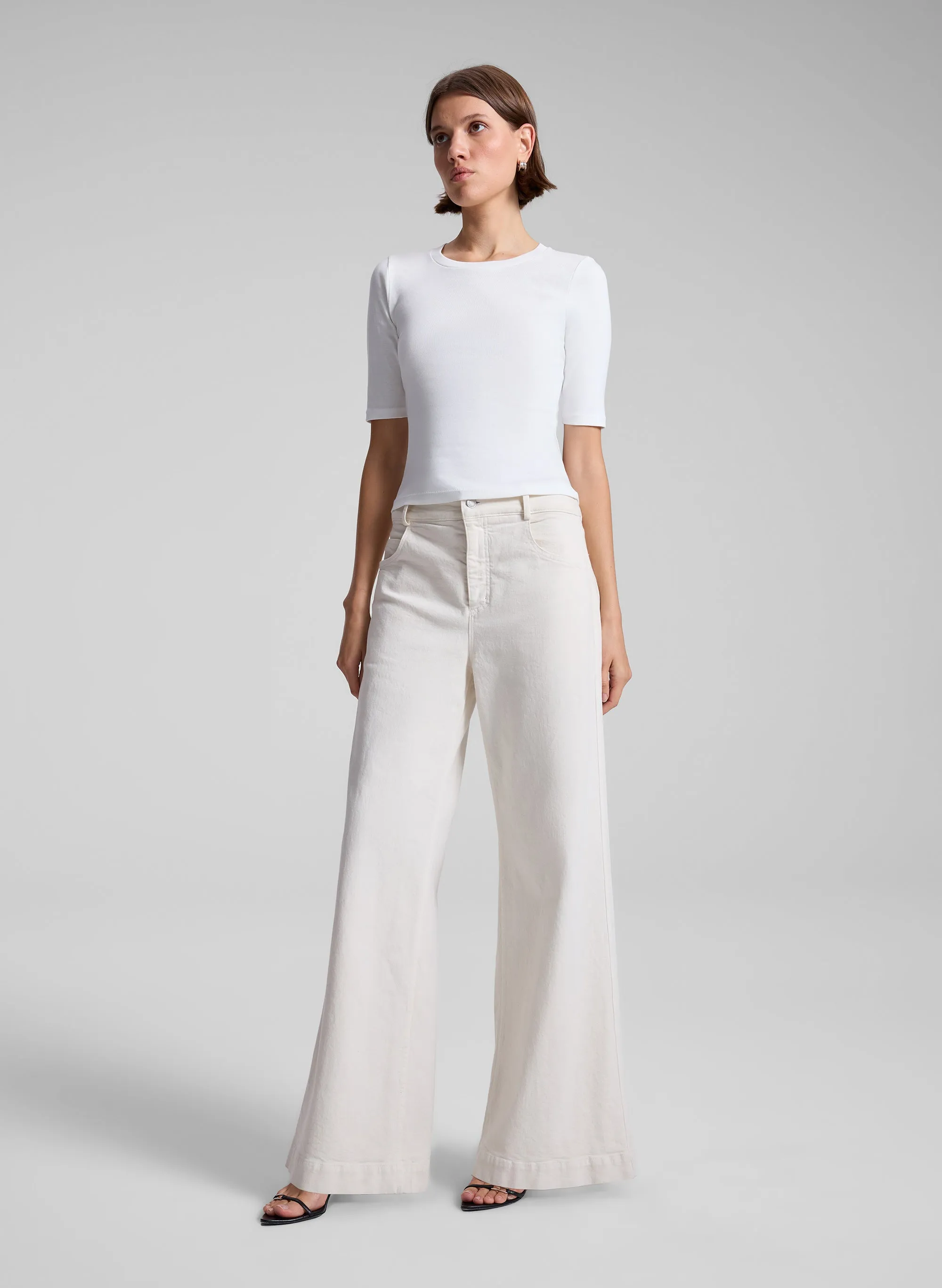 Rory Rib Tee sold by A.L.C. product image thumbnail 4